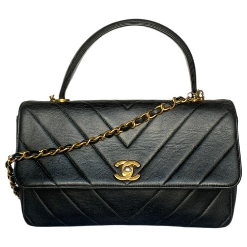 Coco Handle leather handbag