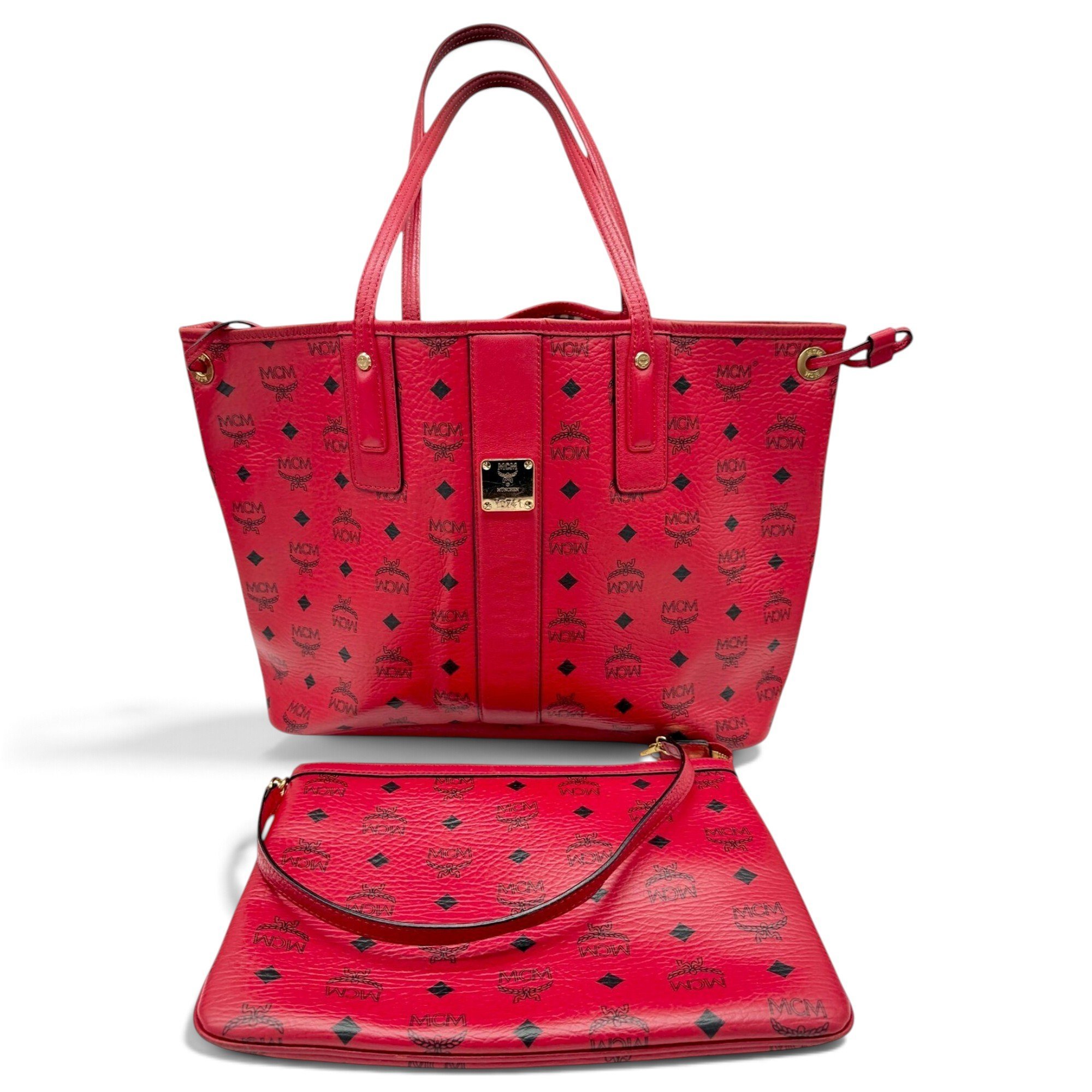 Leather tote