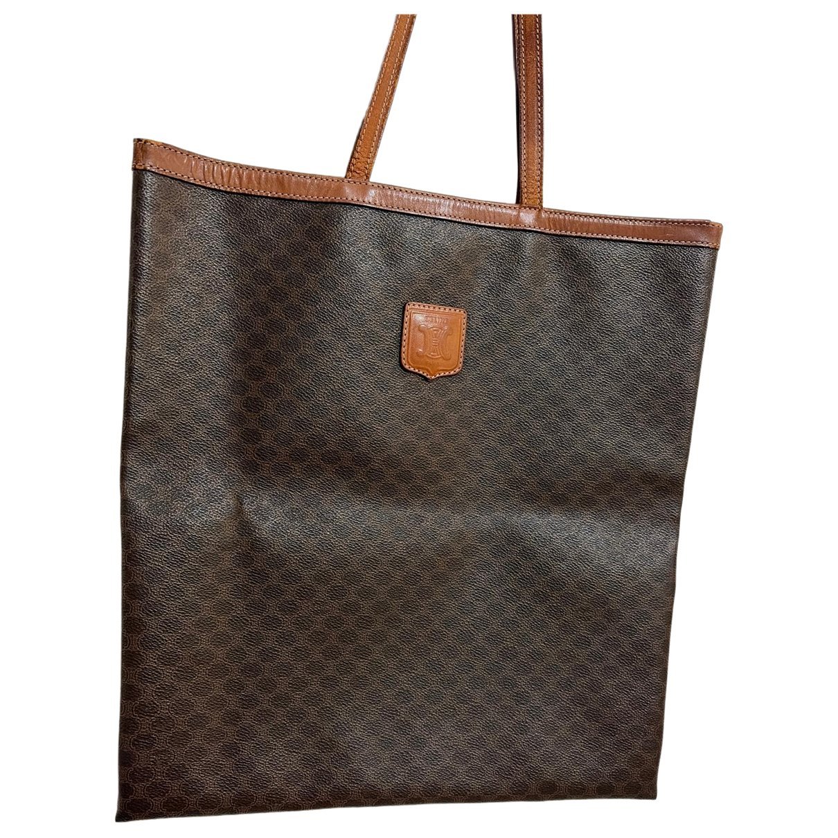 Cabas Vertical leather tote