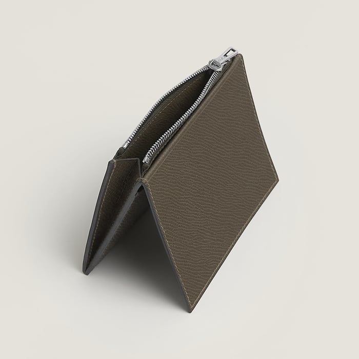 Vert Loden Plipla Compact Wallet