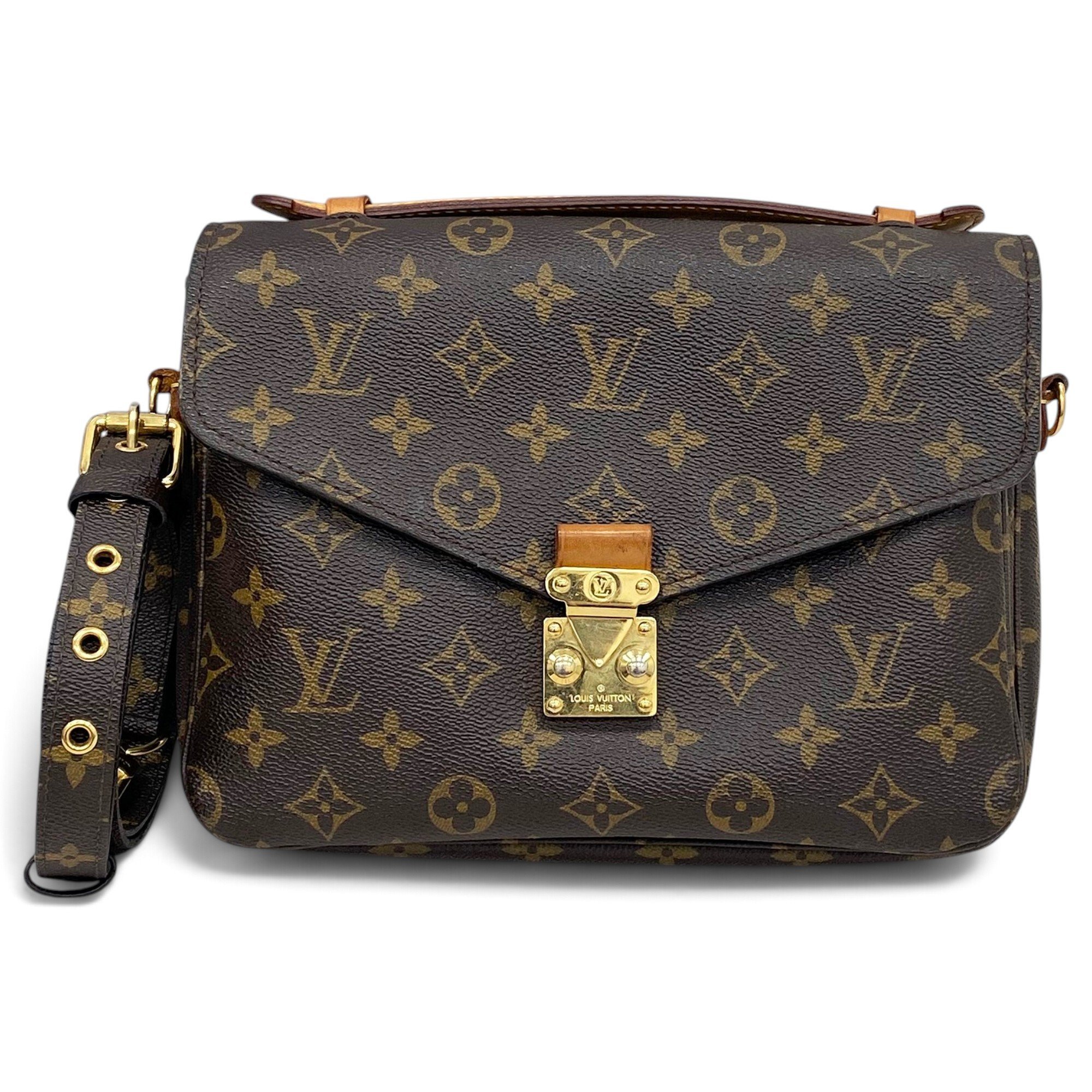 Metis leather handbag