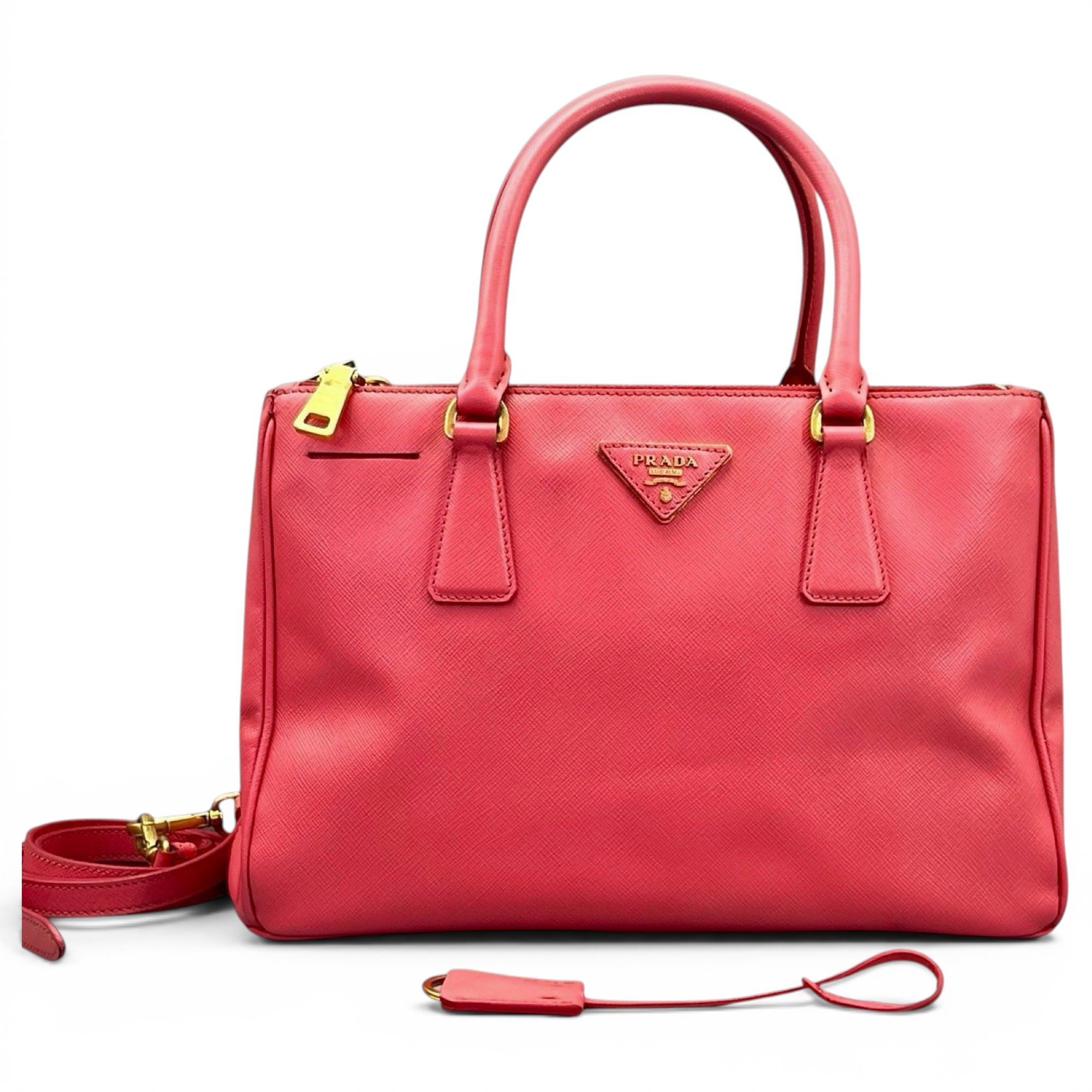 Galleria leather handbag