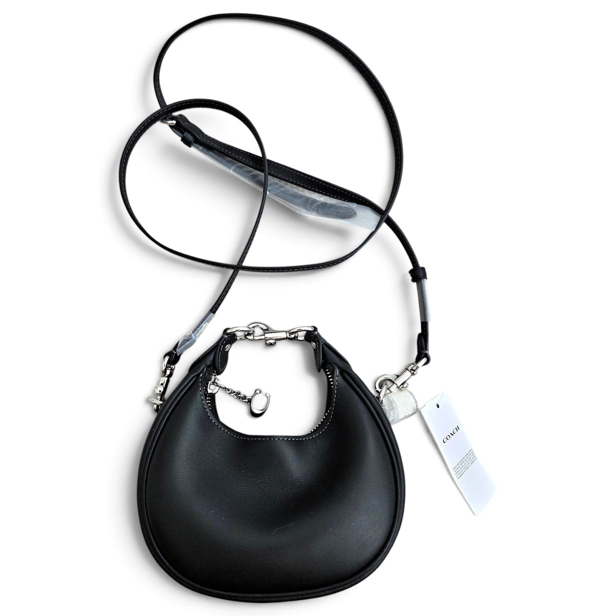 Leather crossbody bag