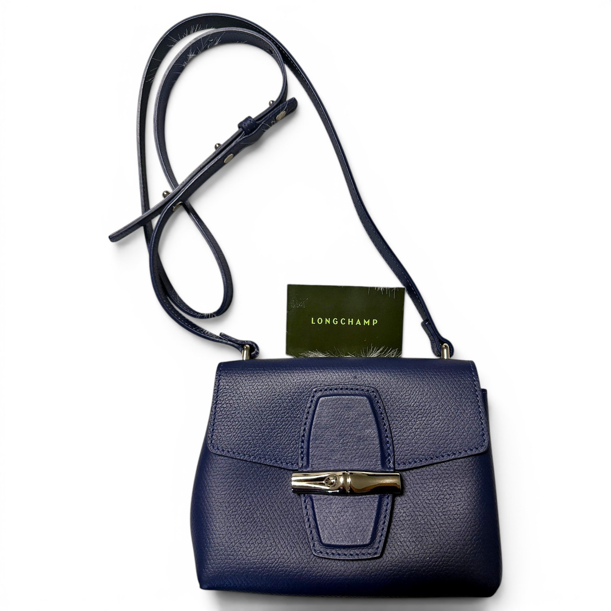 Roseau leather crossbody bag