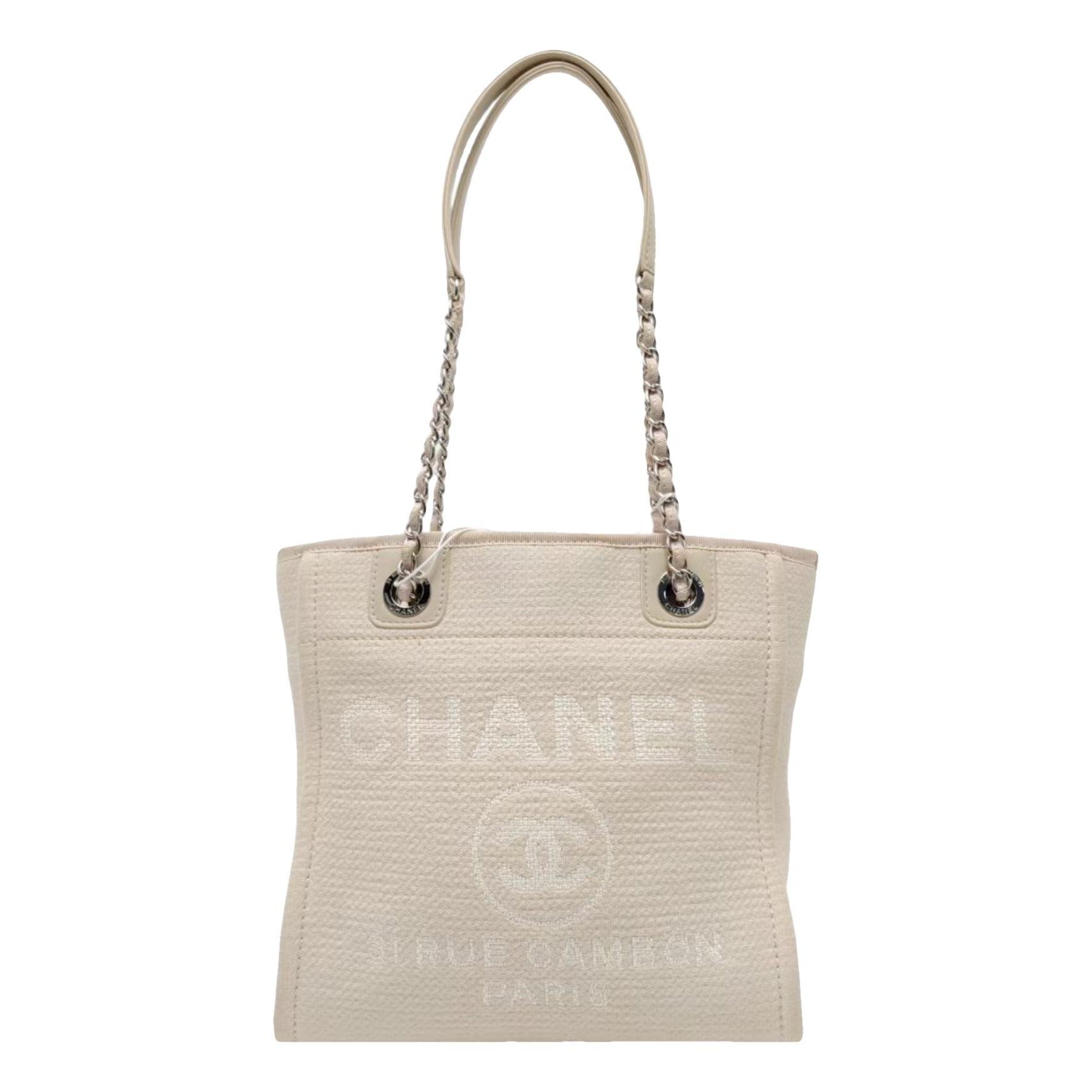 Deauville Chain cloth handbag