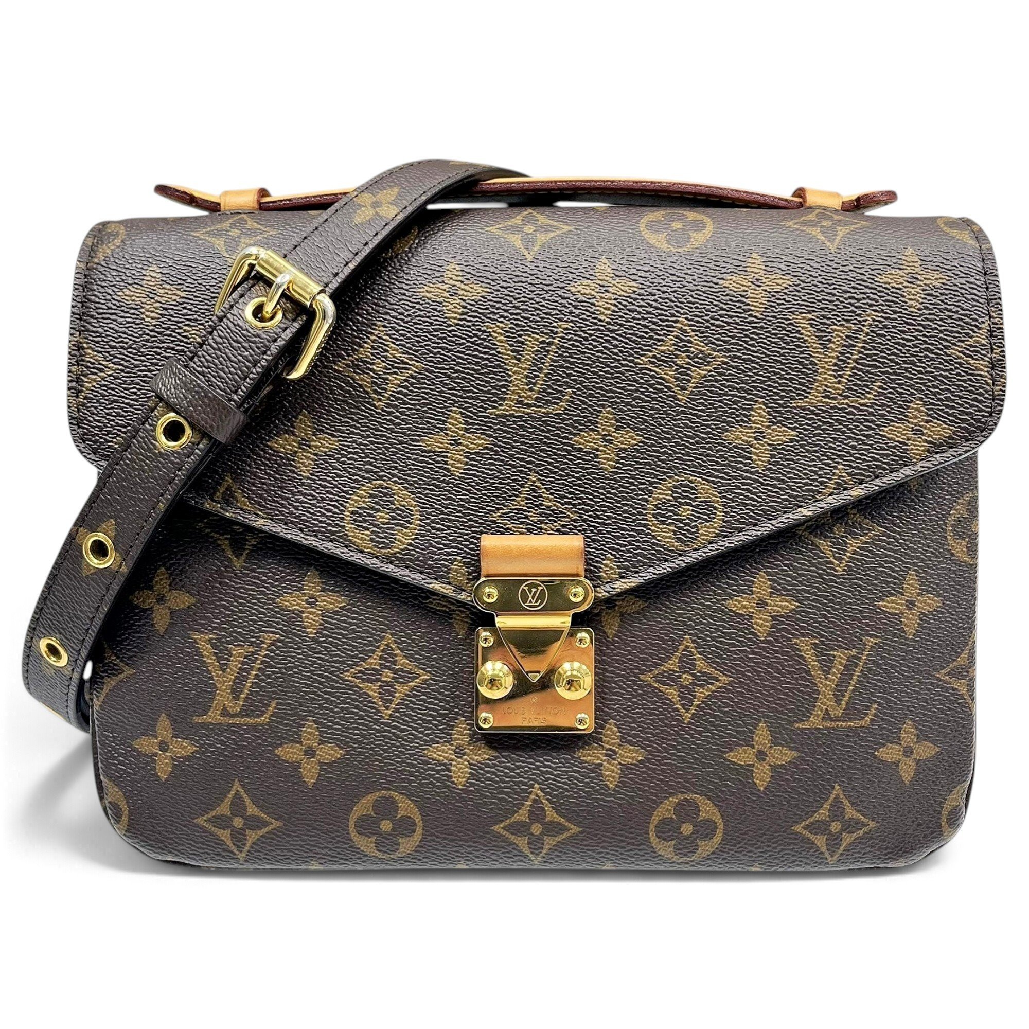 Metis leather handbag