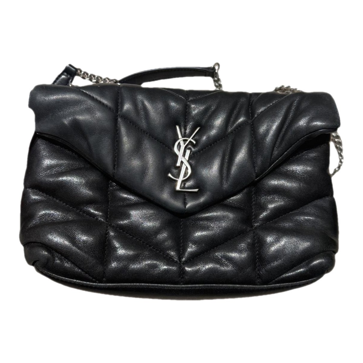 Loulou Puffer leather crossbody bag