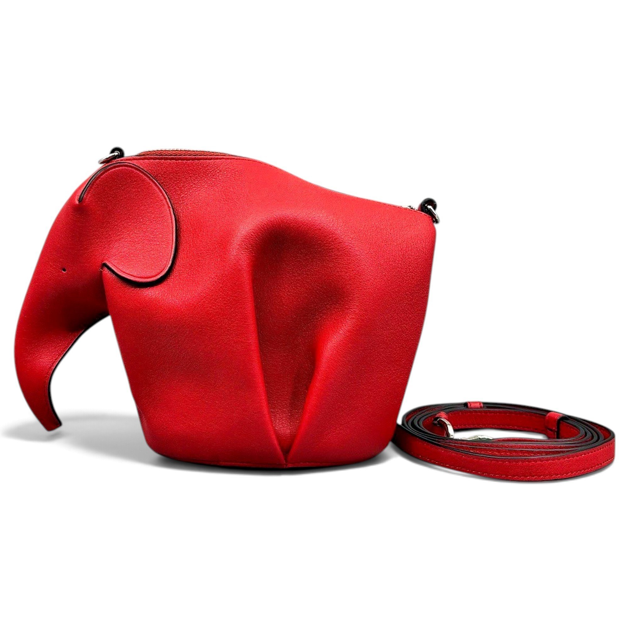 Animals leather handbag