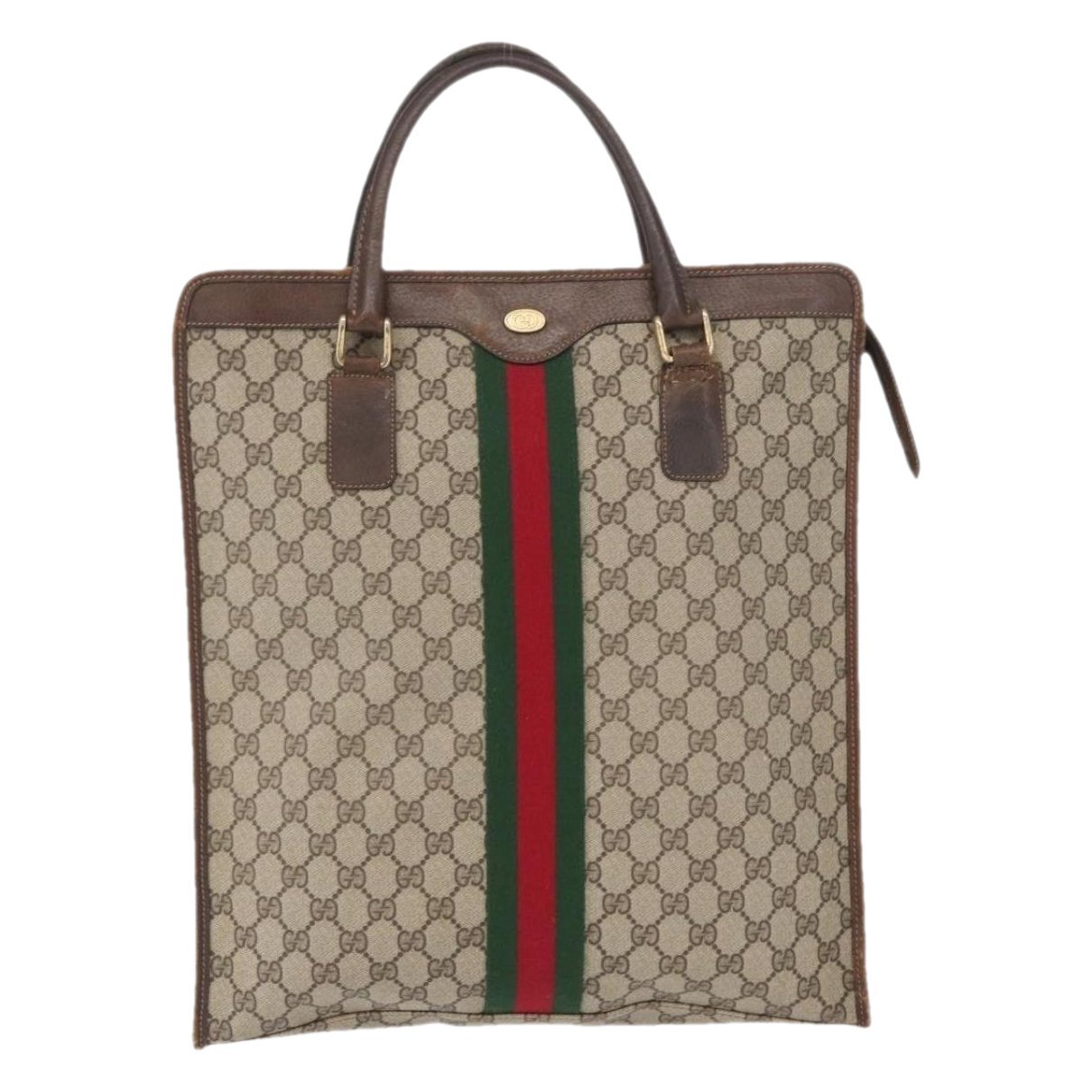 Leather tote