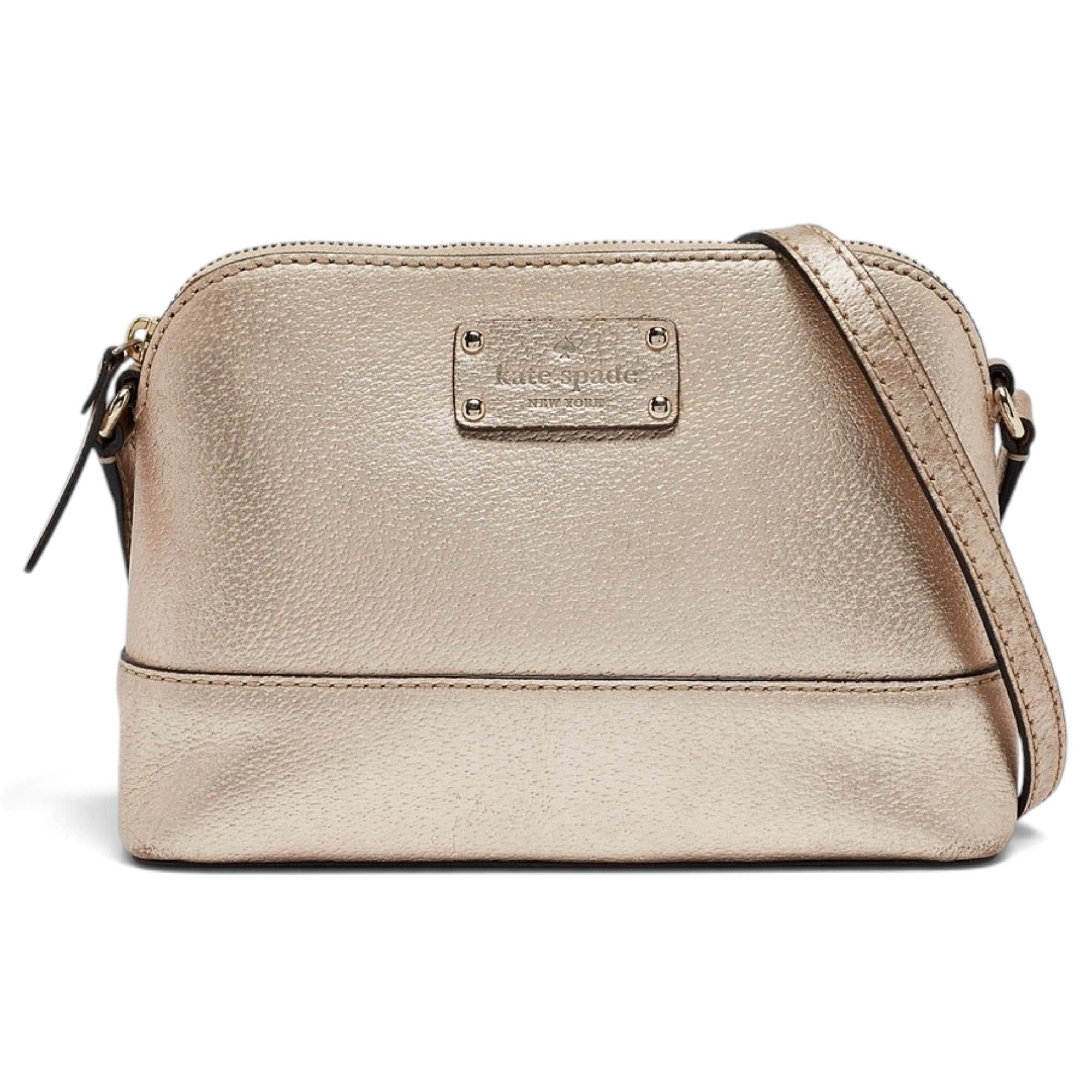 Leather crossbody bag