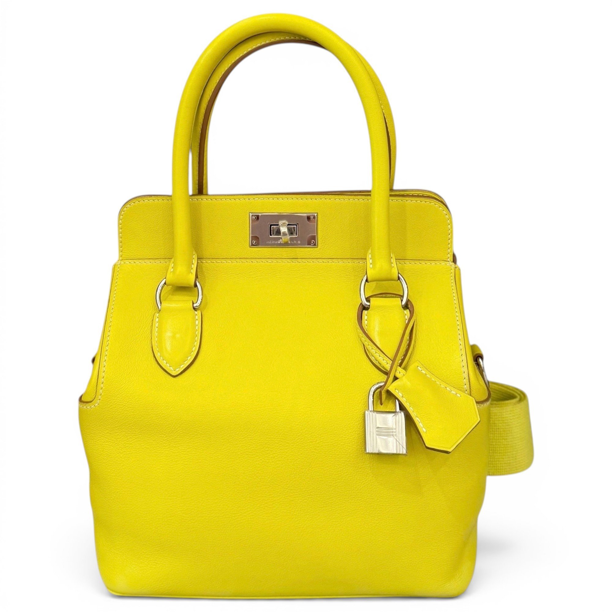 Toolbox pony-style calfskin handbag