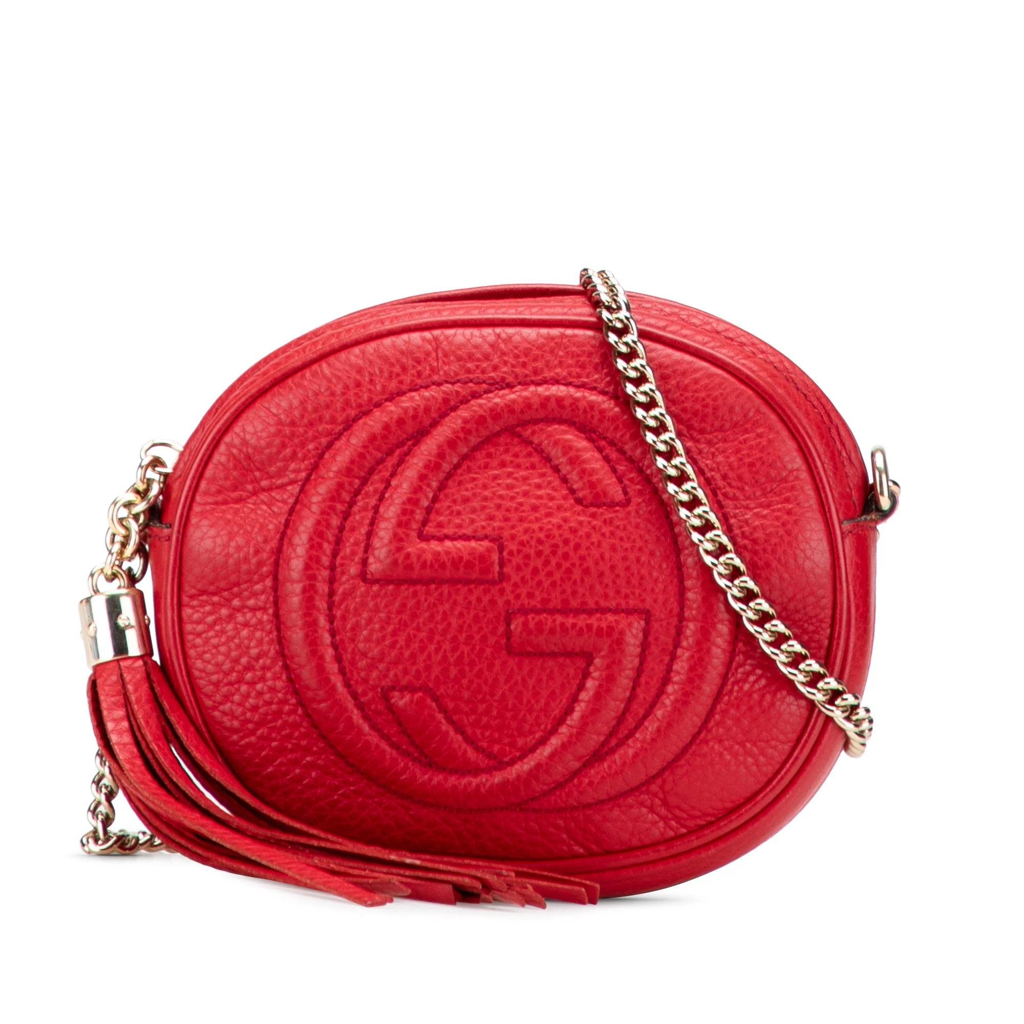 Soho Chain pony-style calfskin crossbody bag