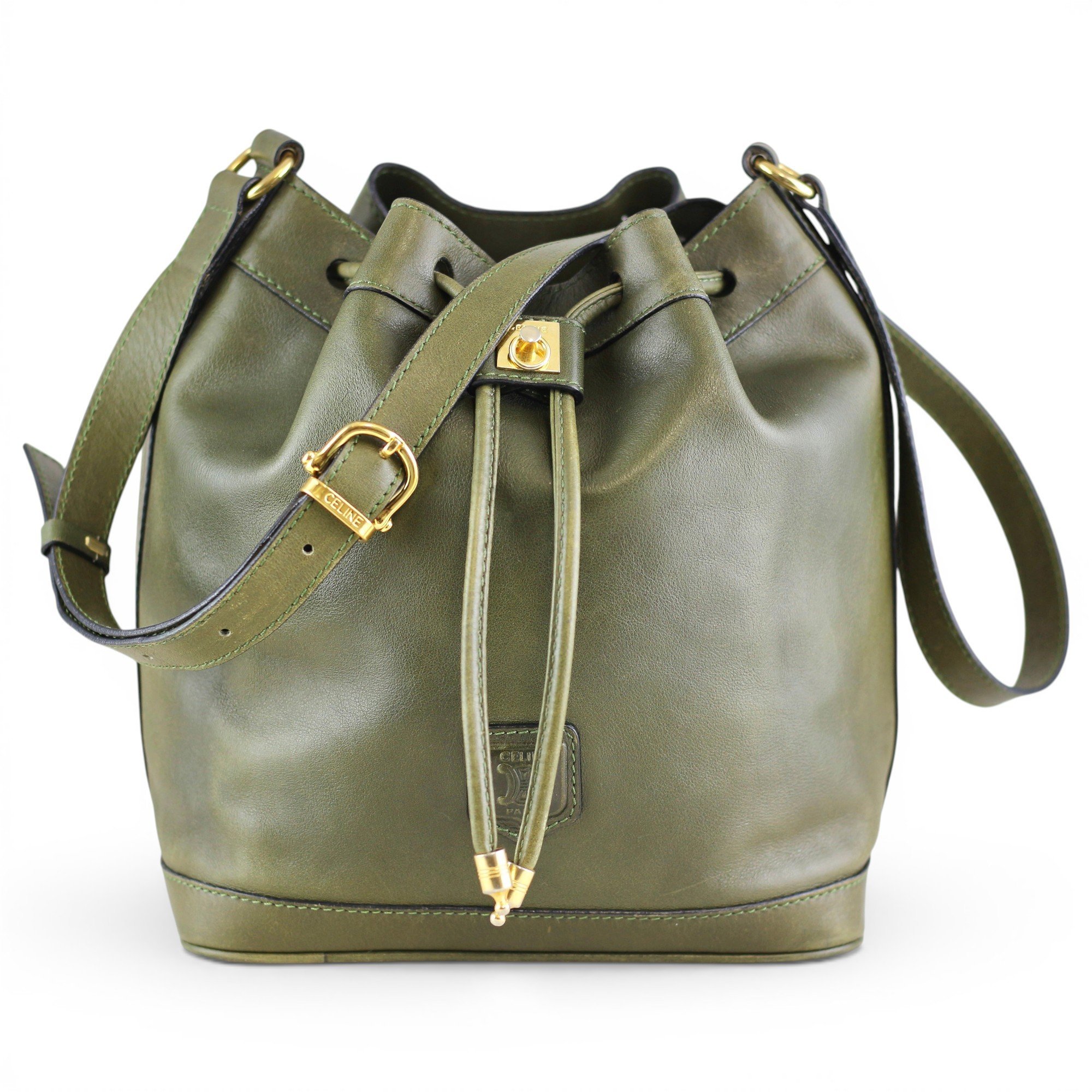 SAC SEAU leather handbag