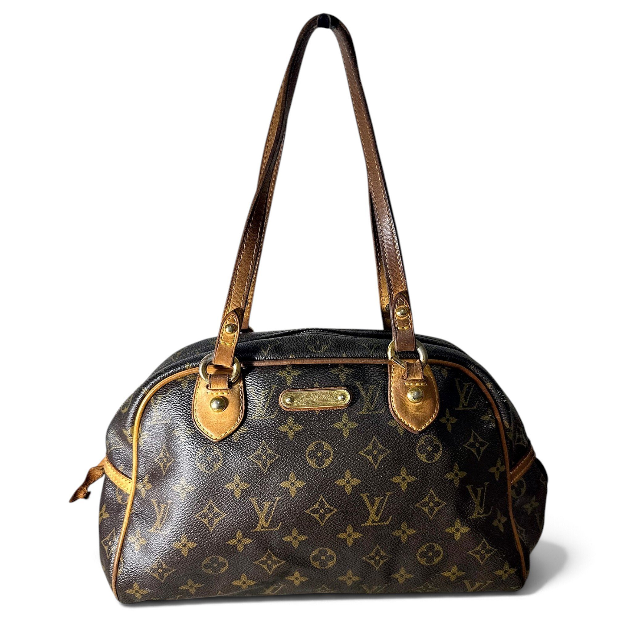 Montorgueil leather handbag