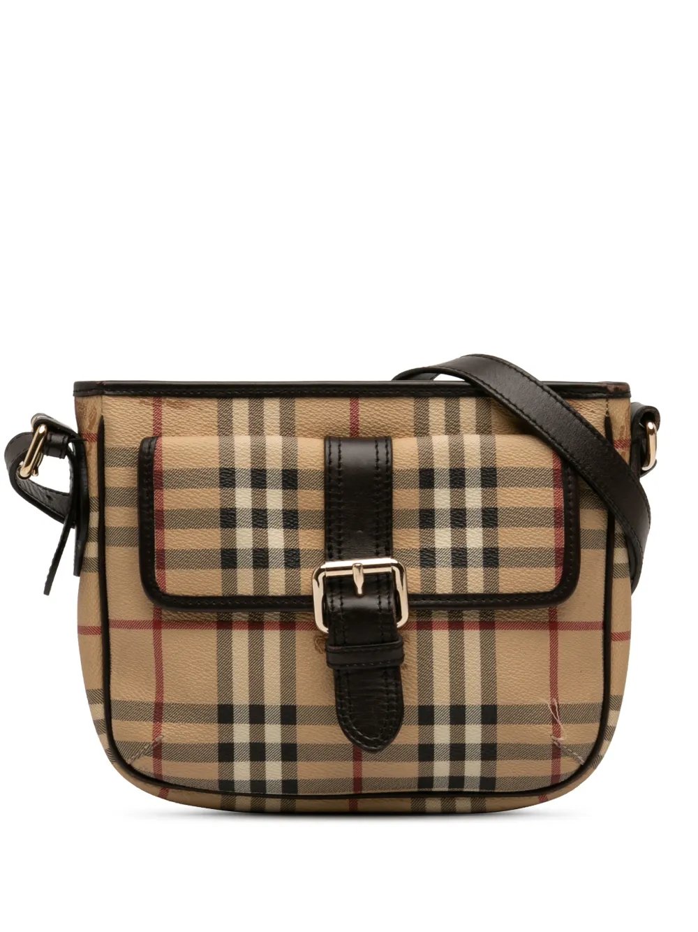 2000-2017 Haymarket Check Coated Canvas crossbody bag