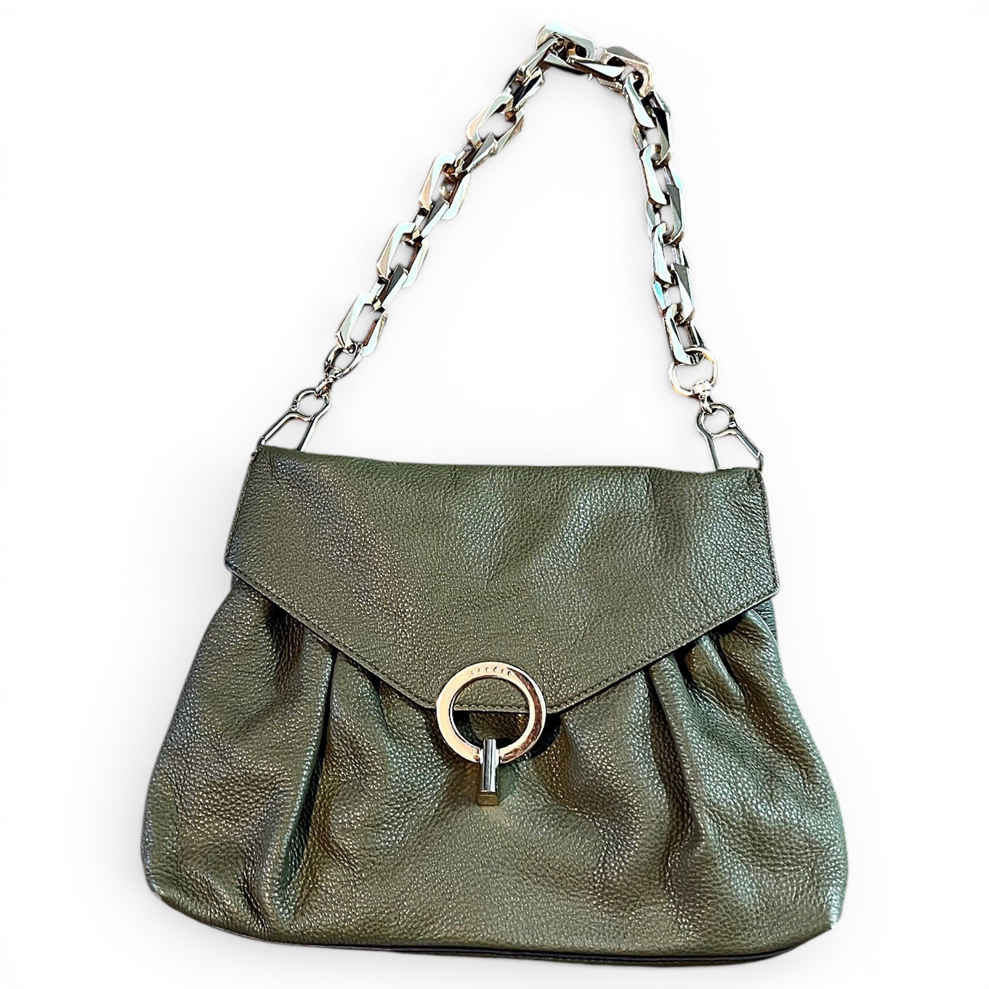 Yza leather handbag