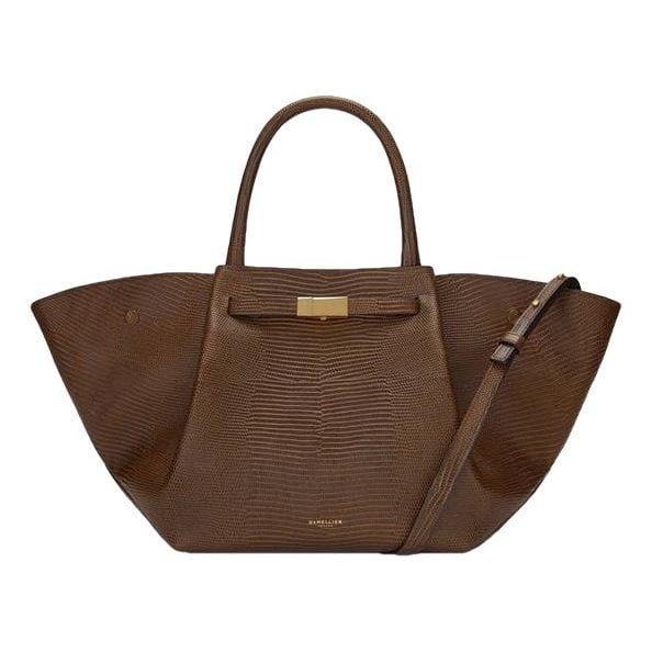 Leather tote