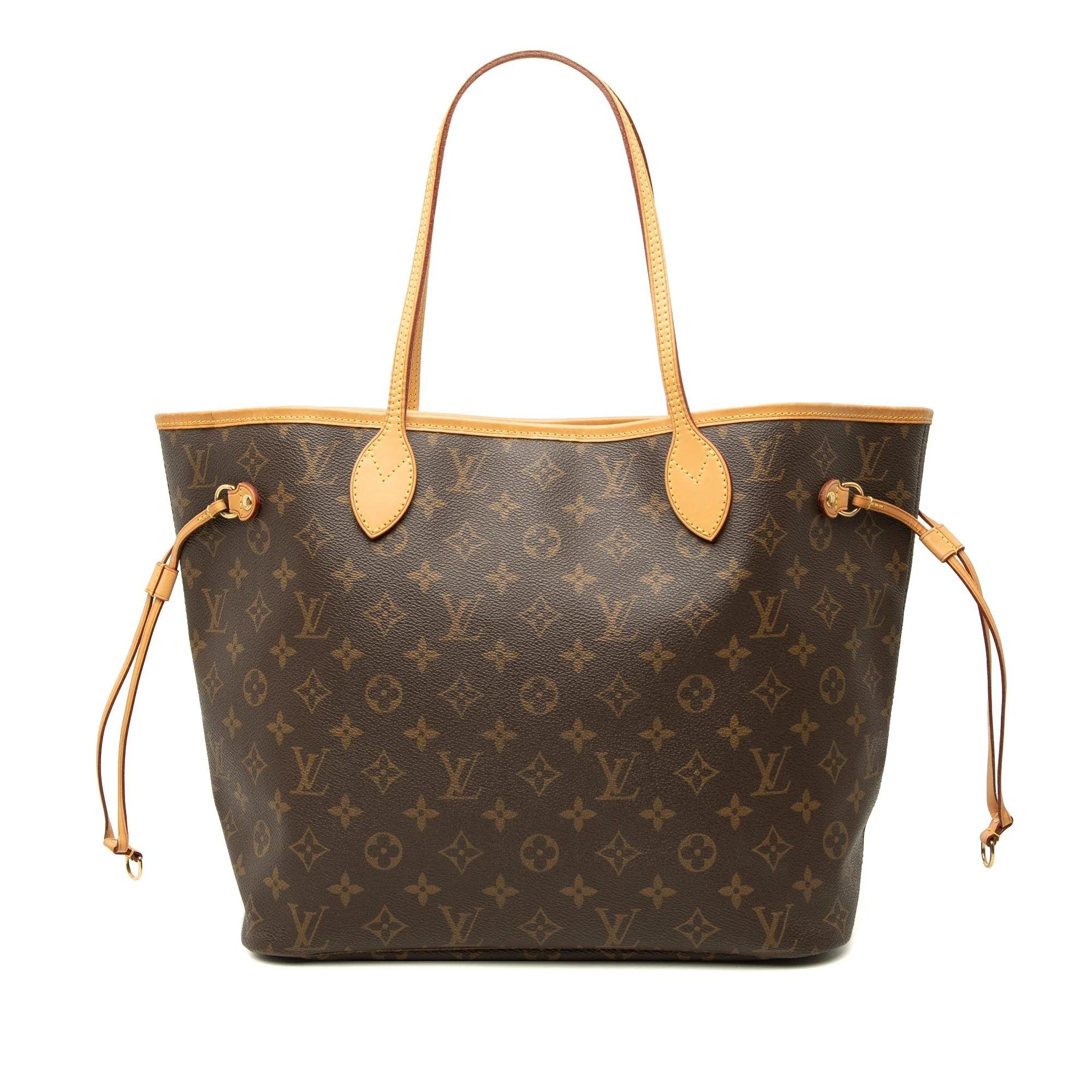 Neverfull leather tote