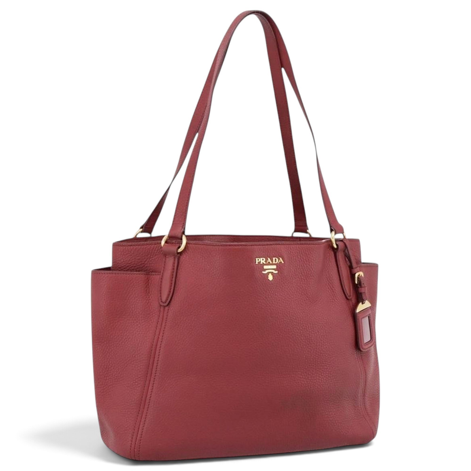 Leather tote
