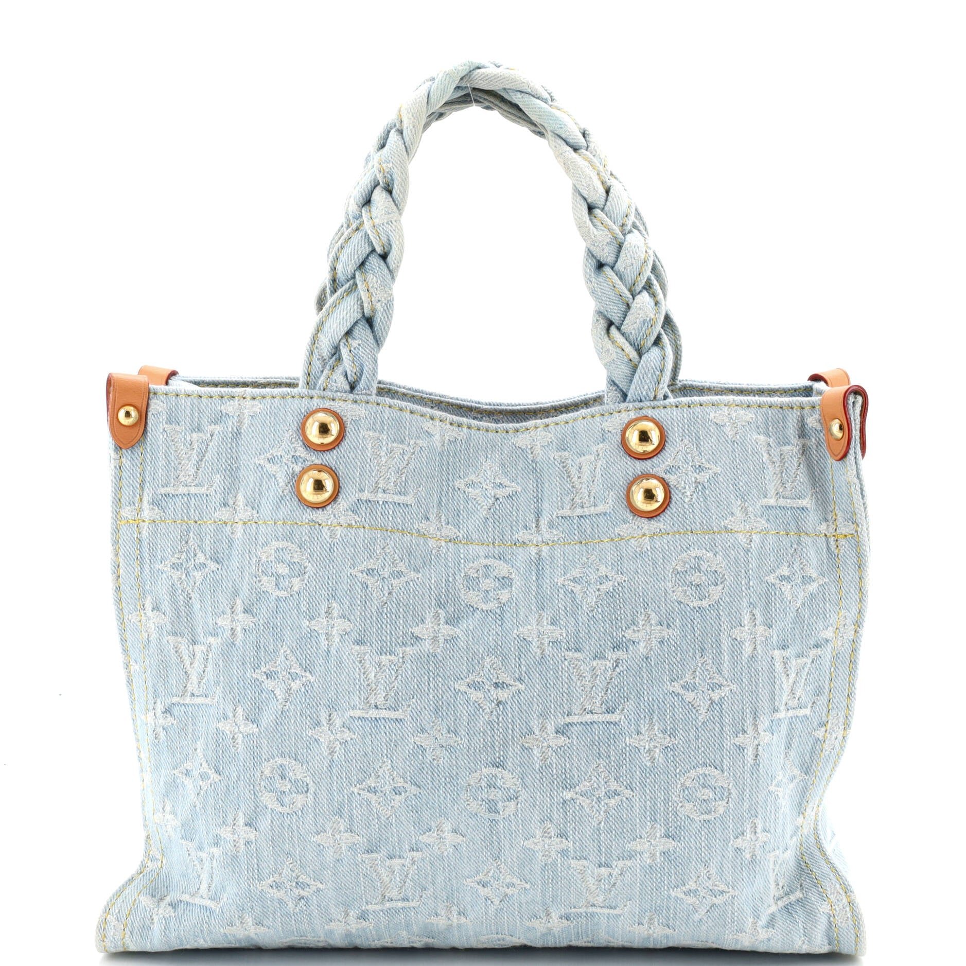 Let Go Tote Monogram Denim PM