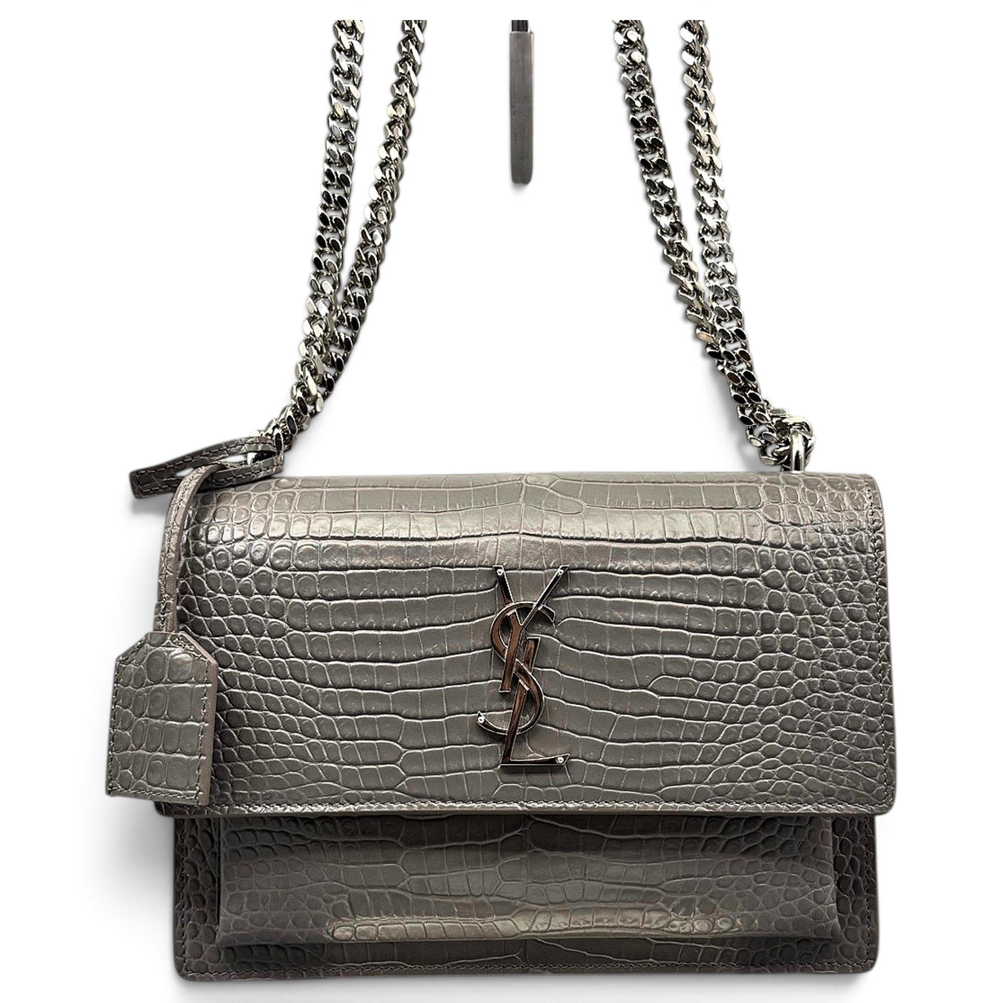 Sunset leather handbag