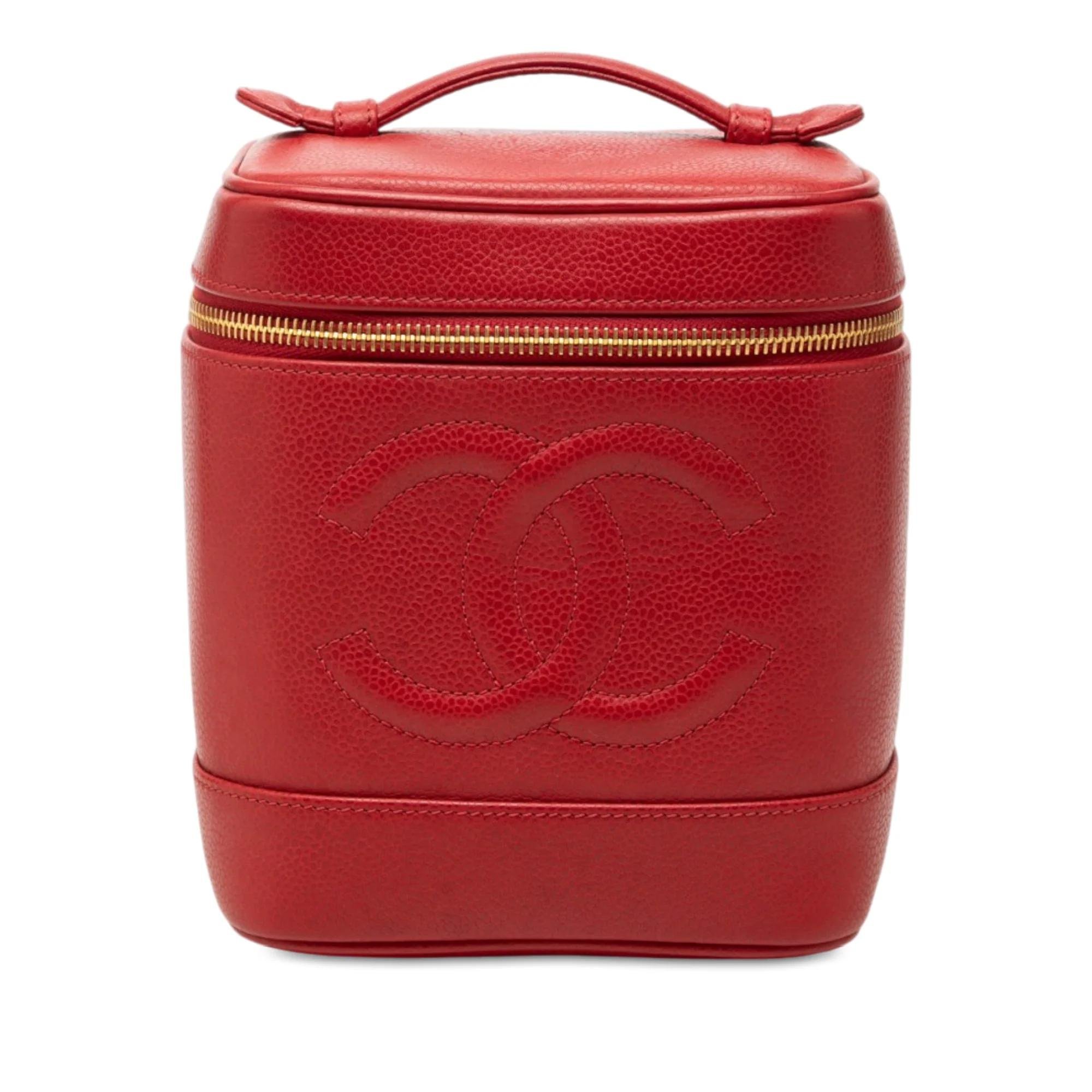 Vanity leather bag