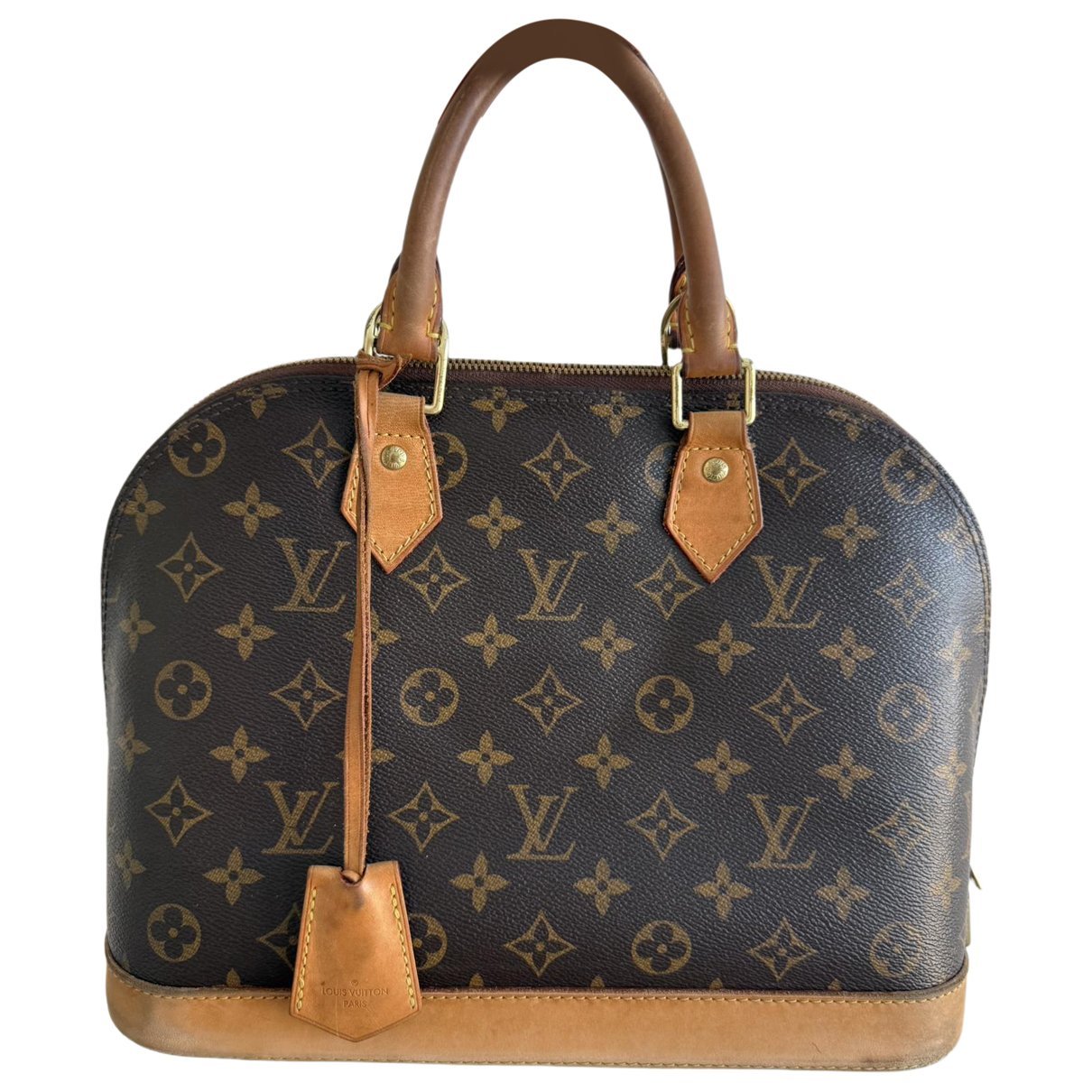Alma leather handbag