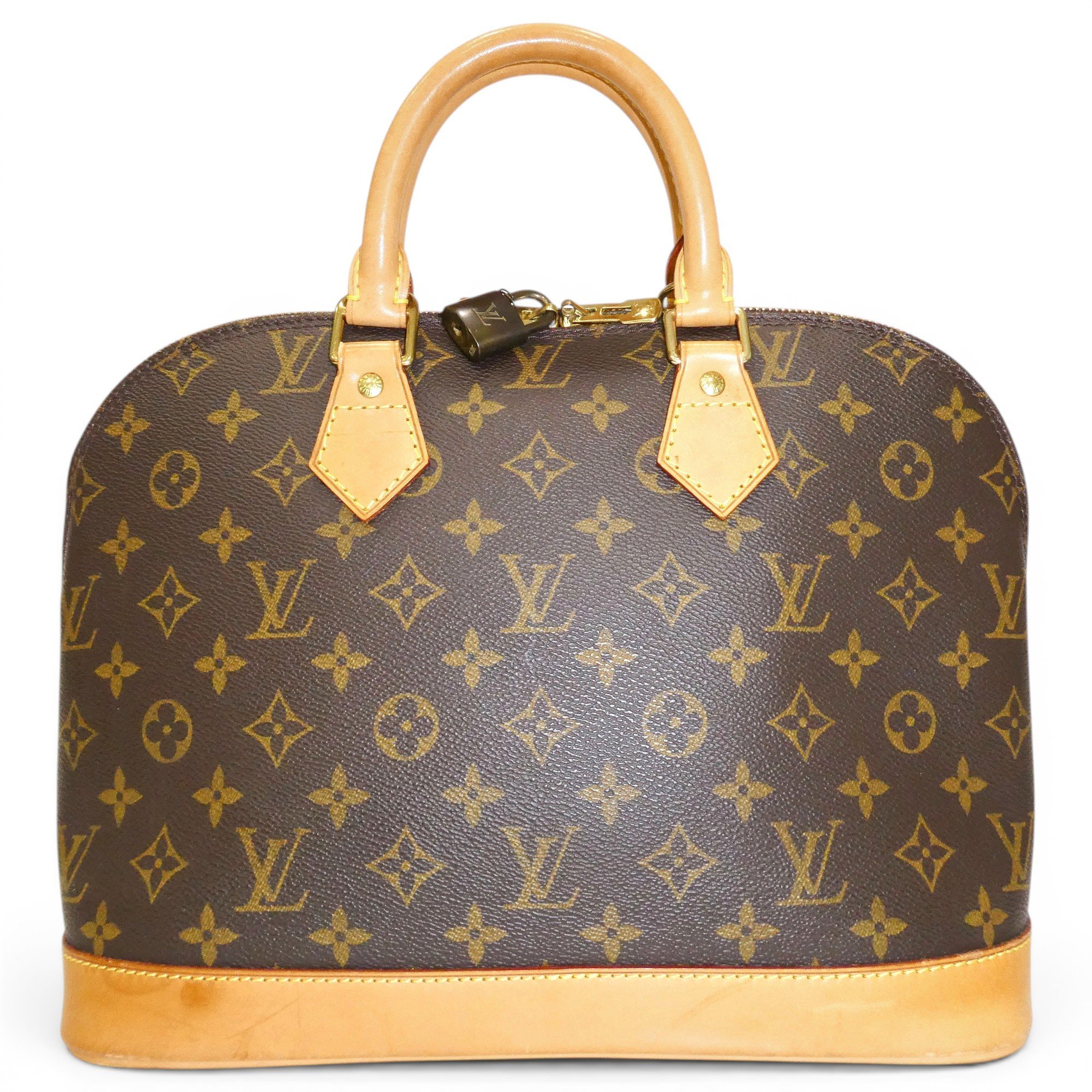 Alma leather handbag