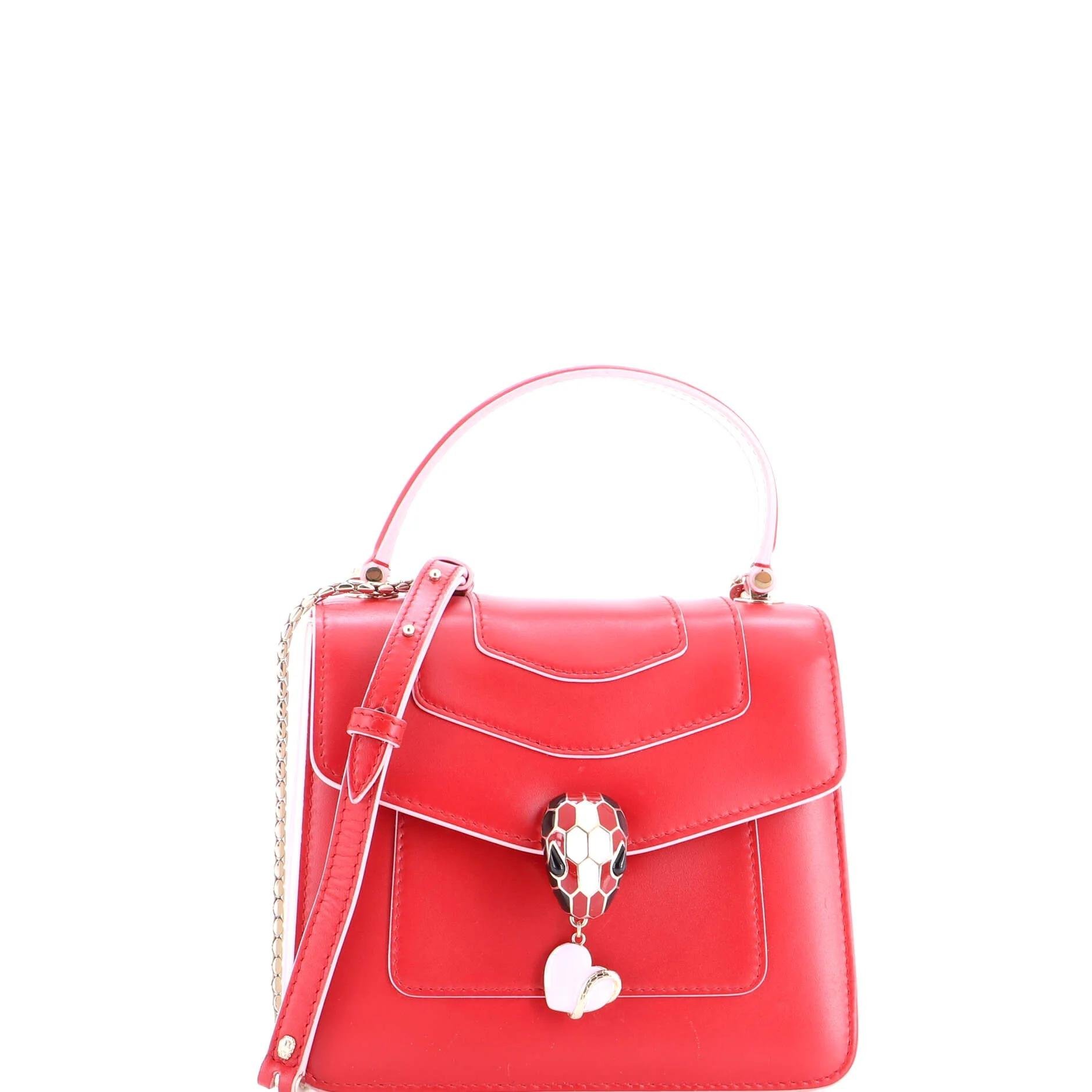 Leather handbag