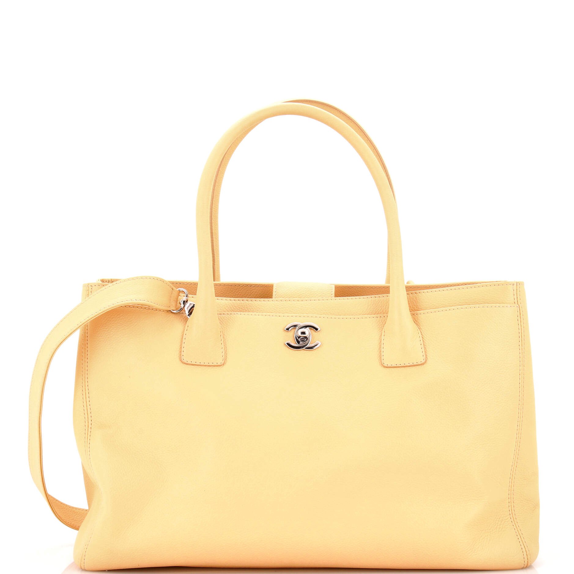 Chanel Cerf Executive Tote Leather Medium