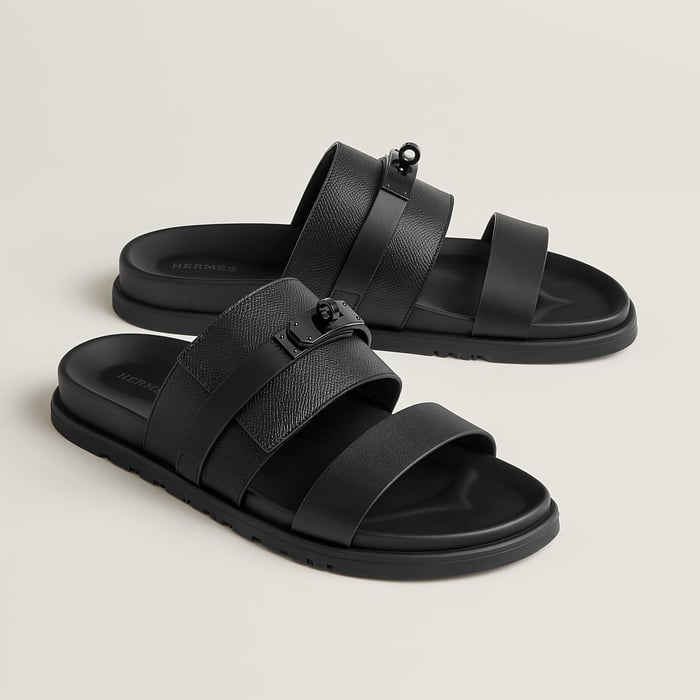Noir Jackson Sandal