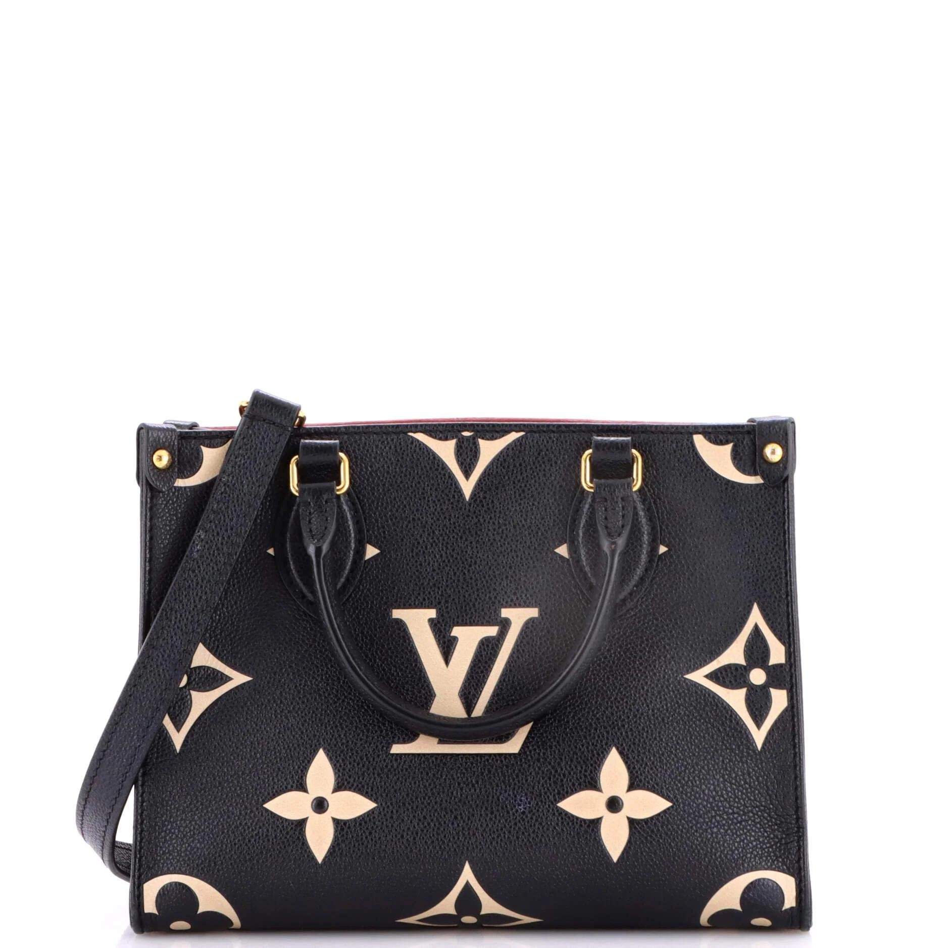 Leather tote