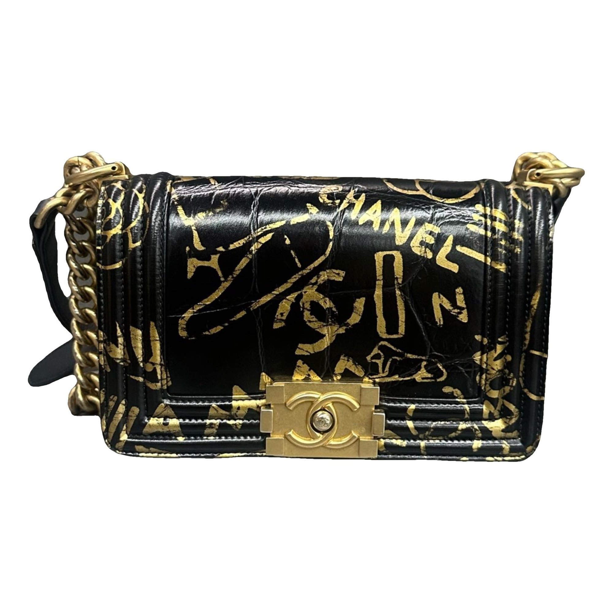 Boy leather crossbody bag