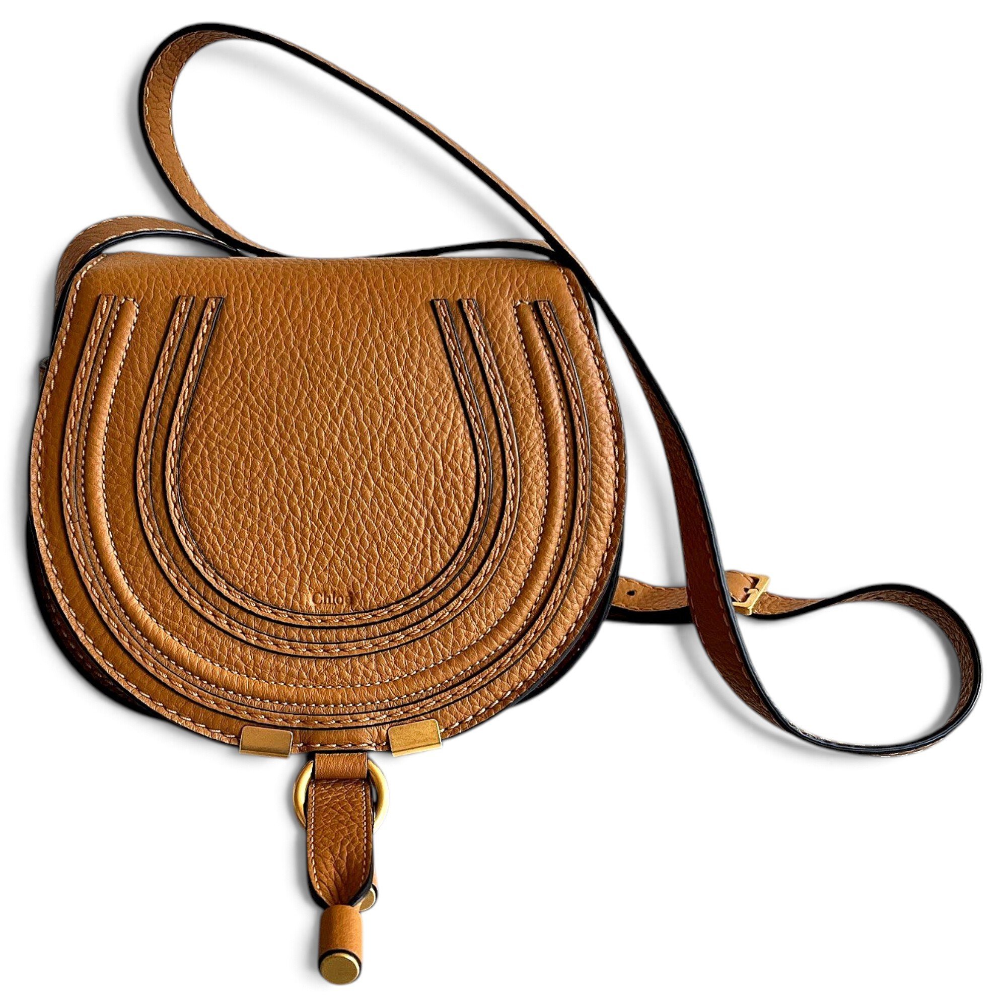 Marcie leather handbag