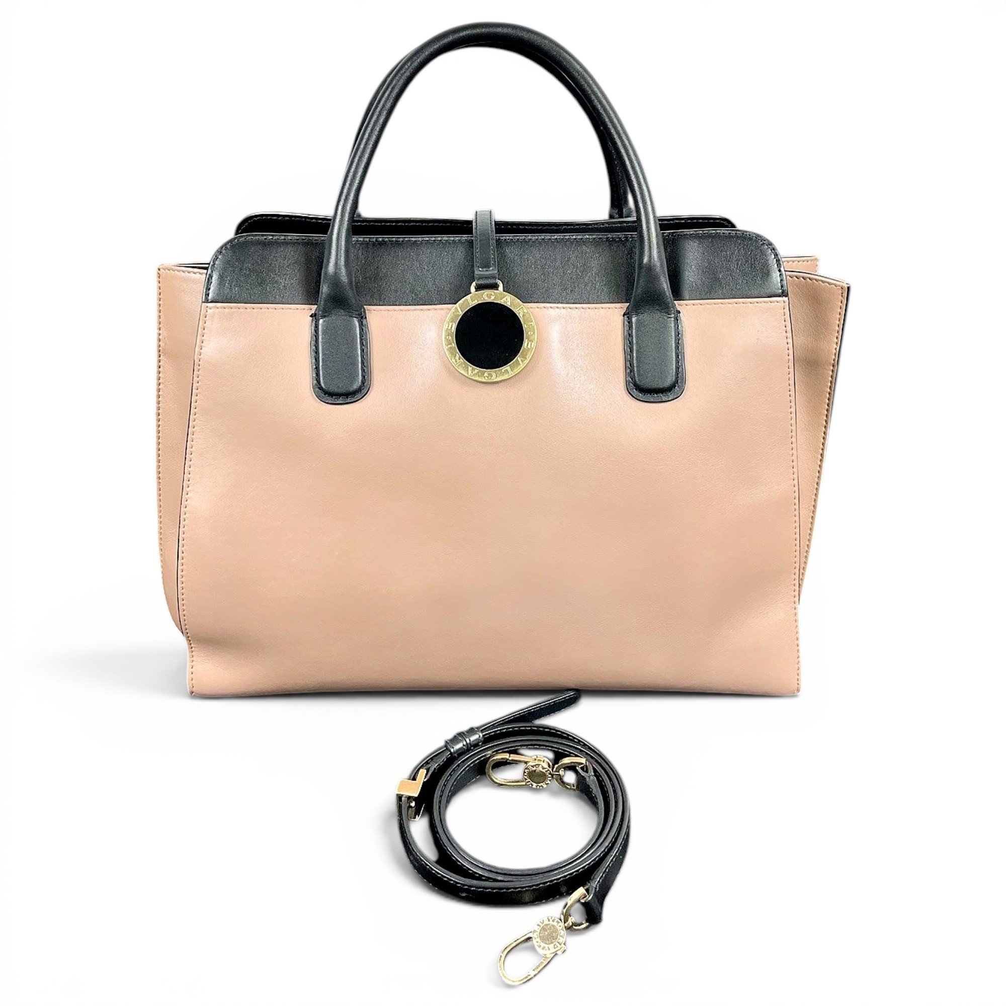 Bvlgari Isabella Rossellini leather handbag