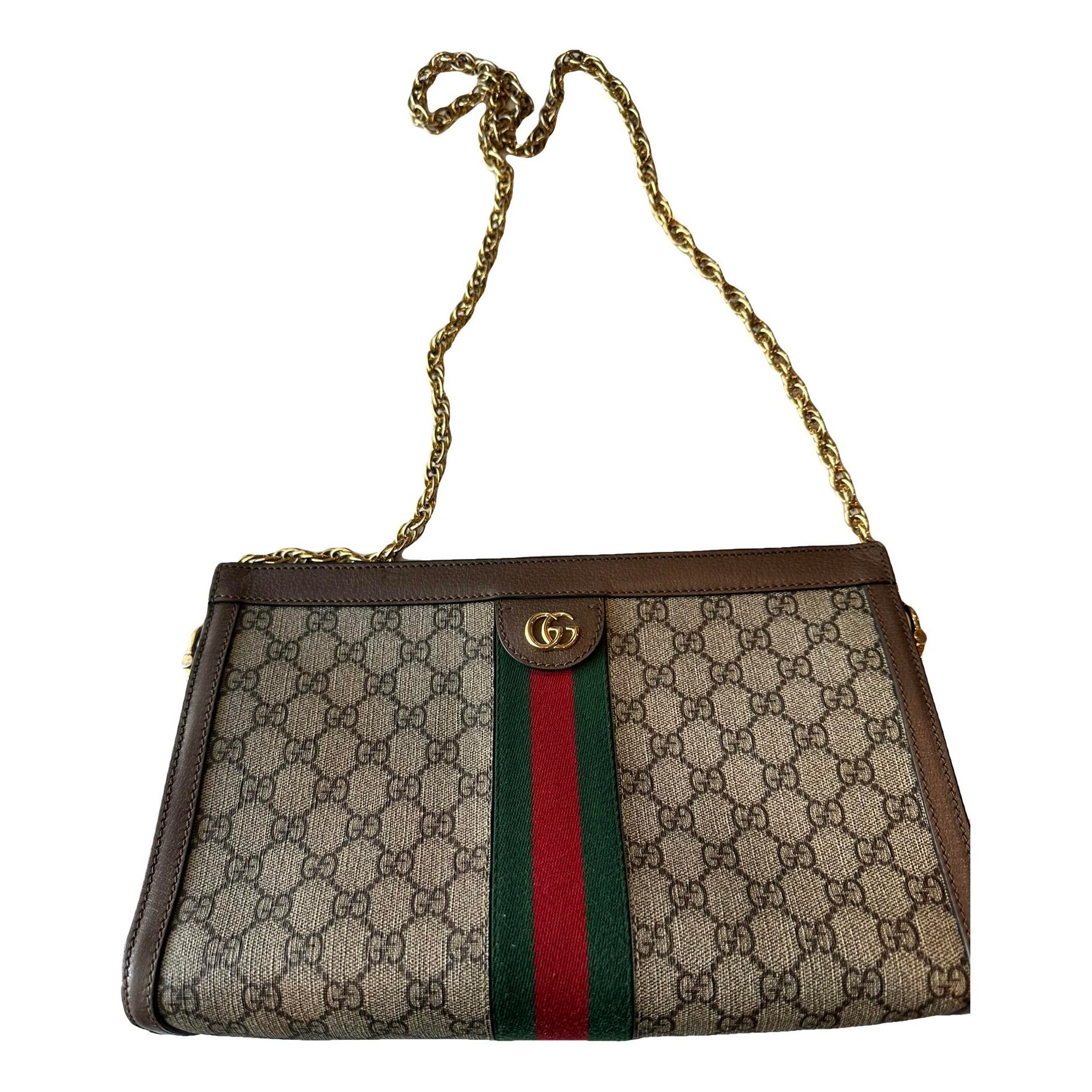 Ophidia GG Supreme leather crossbody bag