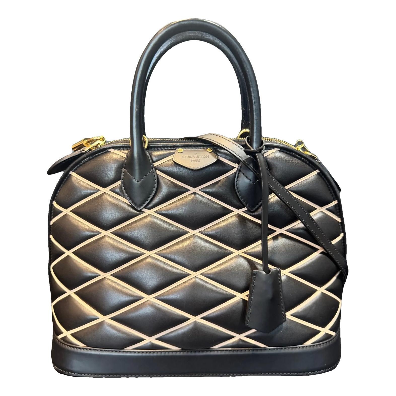 Alma leather handbag
