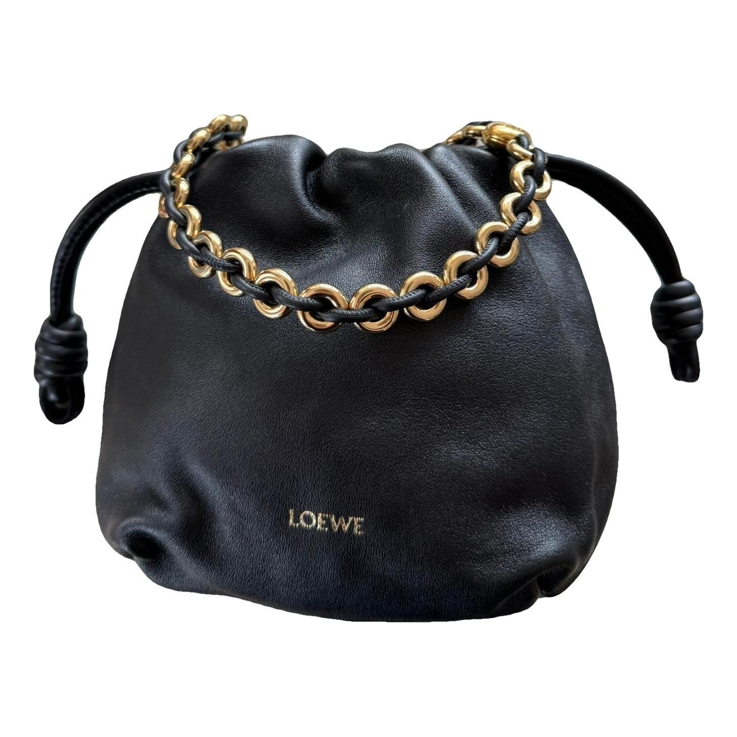 Flamenco leather handbag