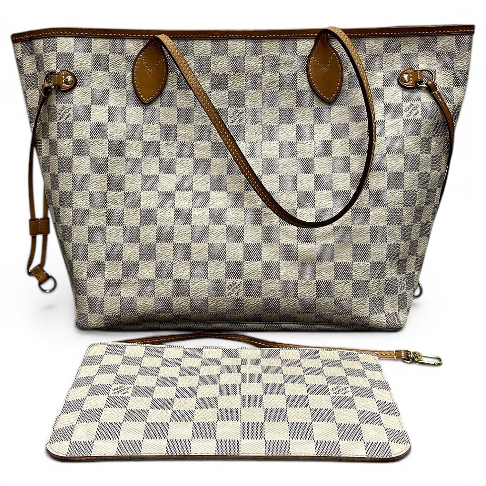 Neverfull leather handbag