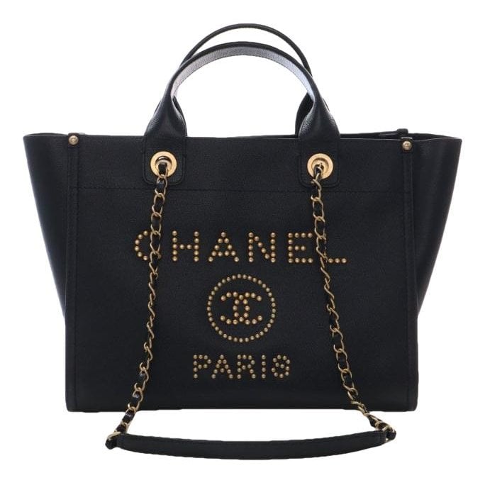 Deauville leather tote