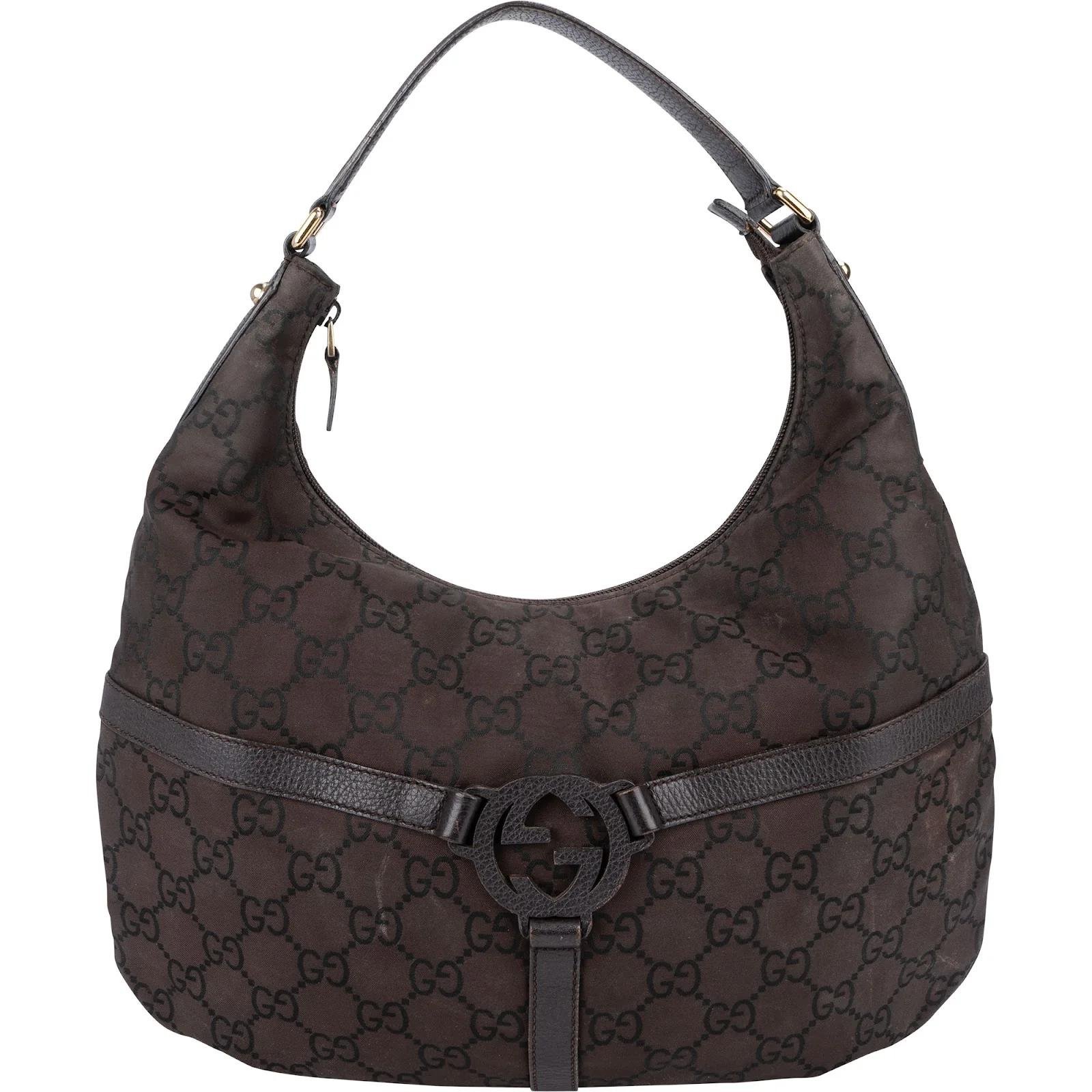 Hobo leather handbag