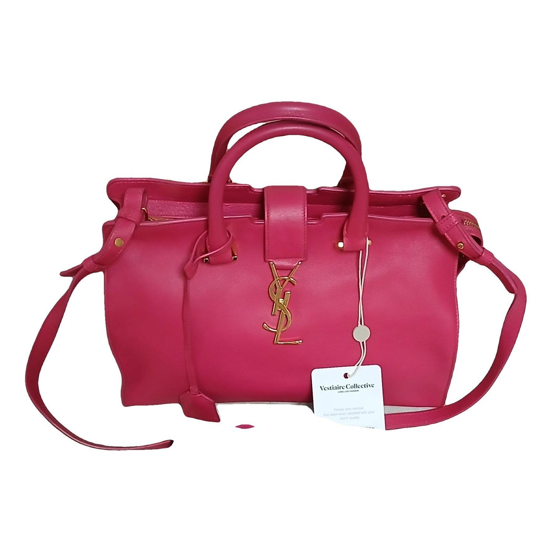 Monogram Cabas leather crossbody bag