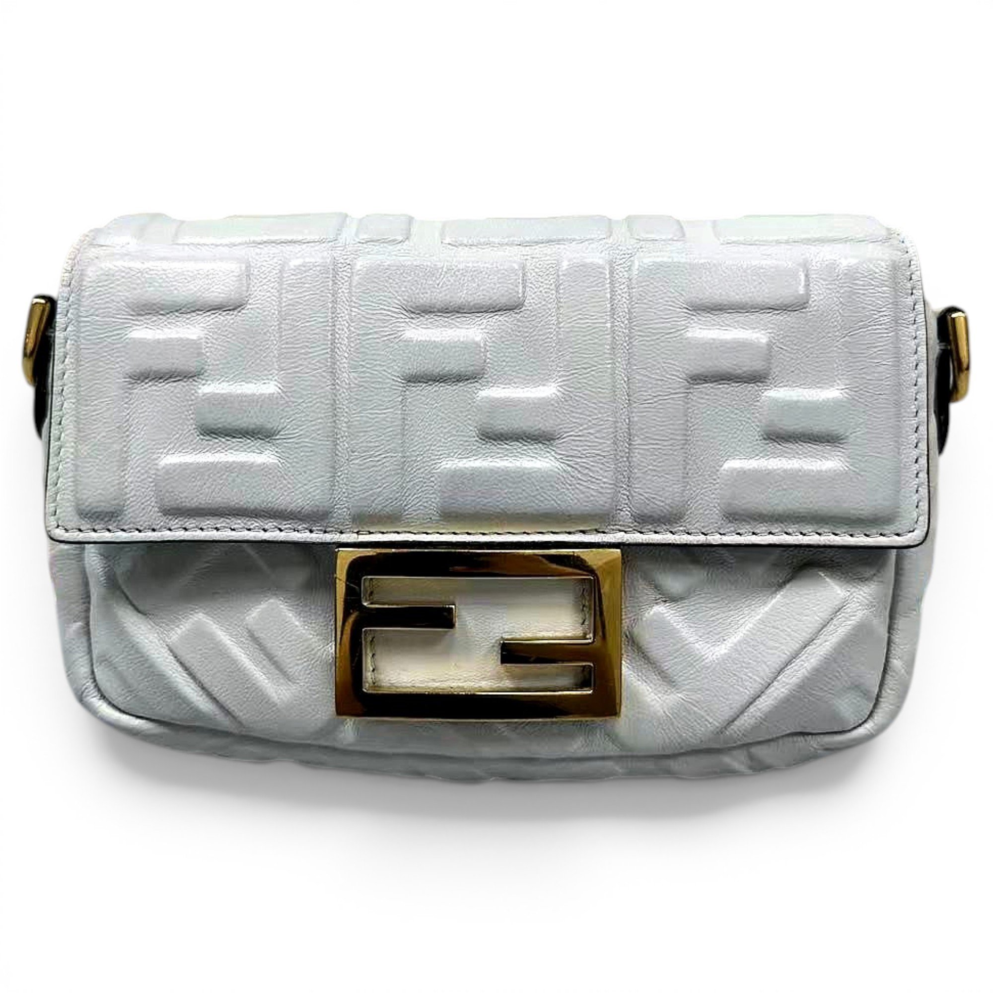Baguette leather handbag