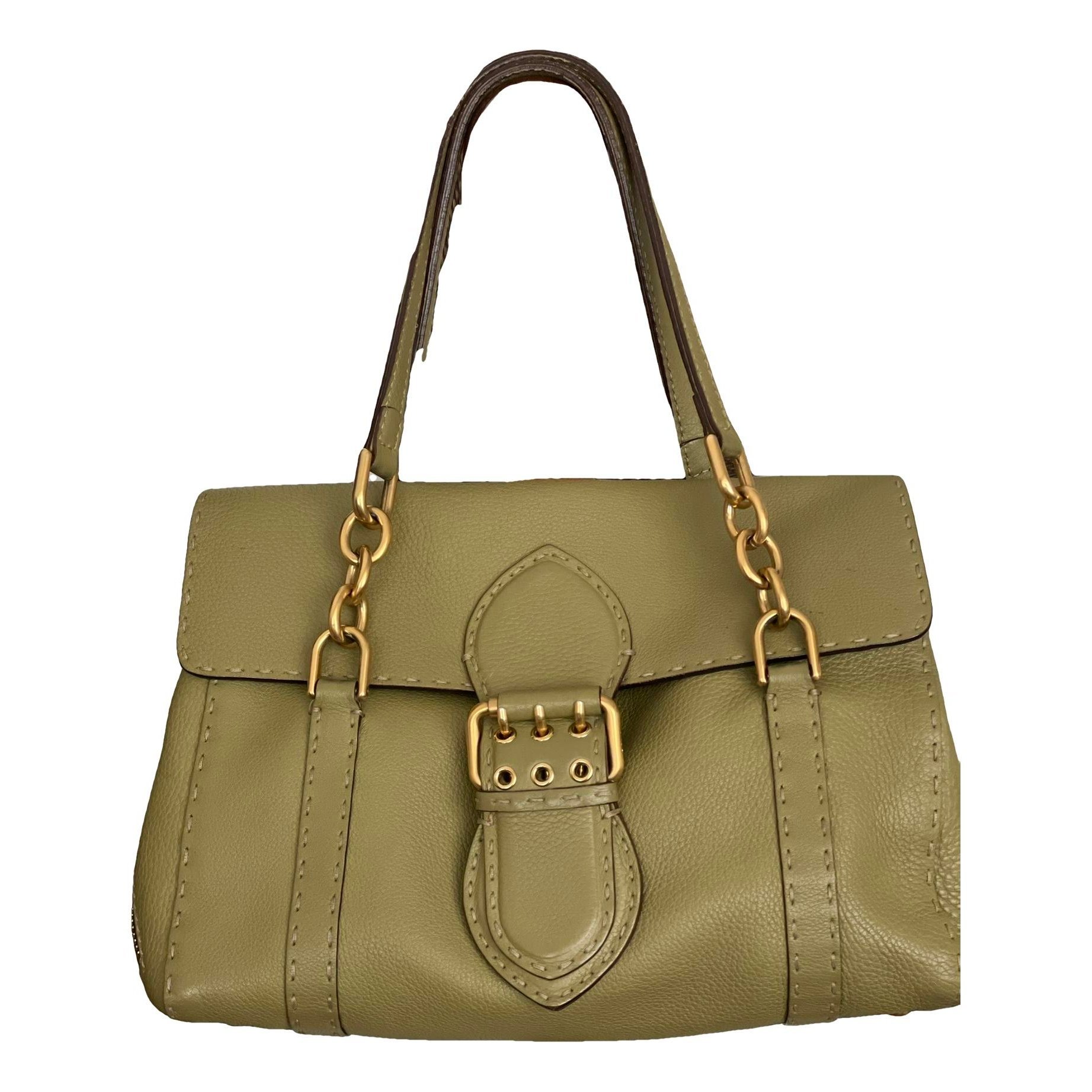 Leather handbag