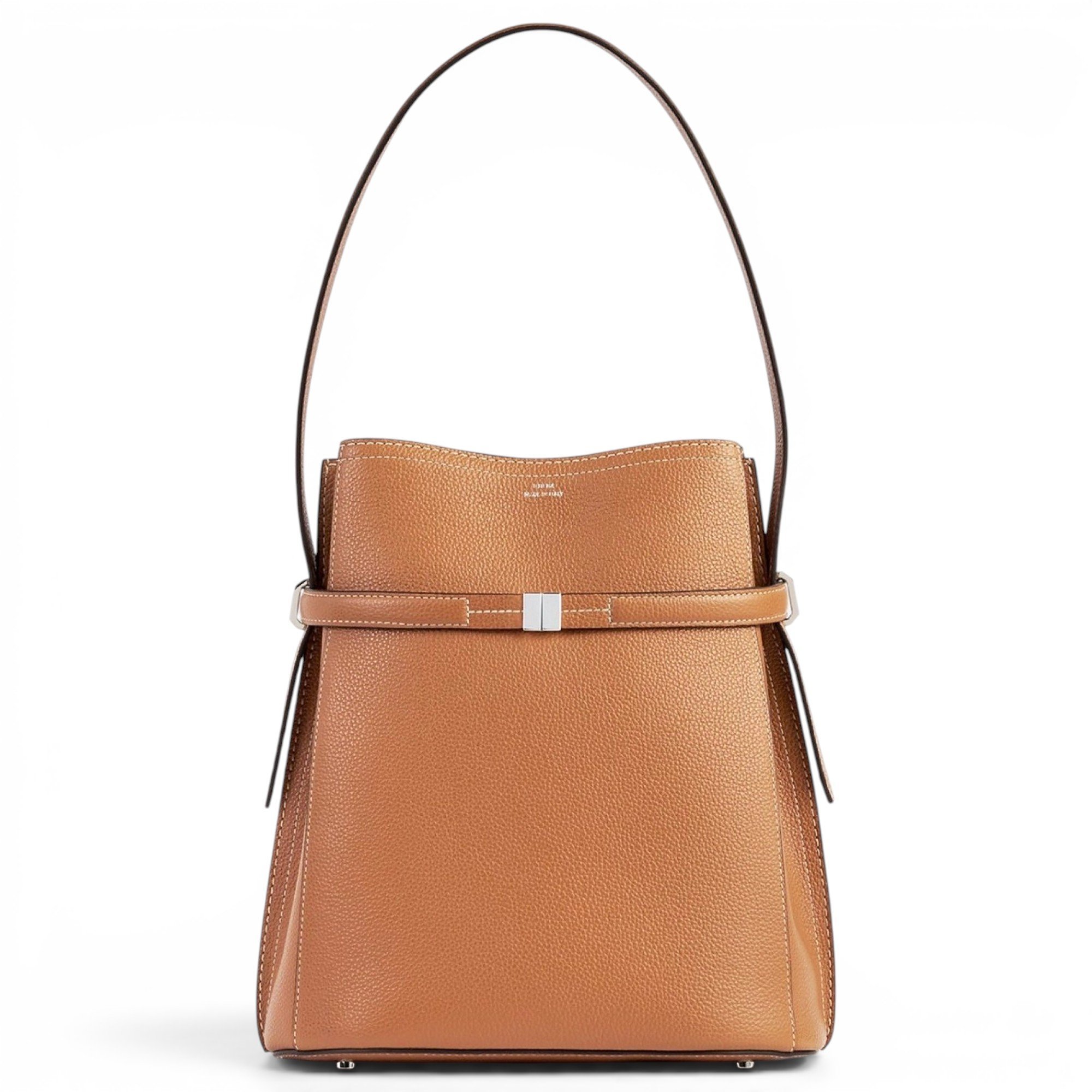 T-Lock leather handbag
