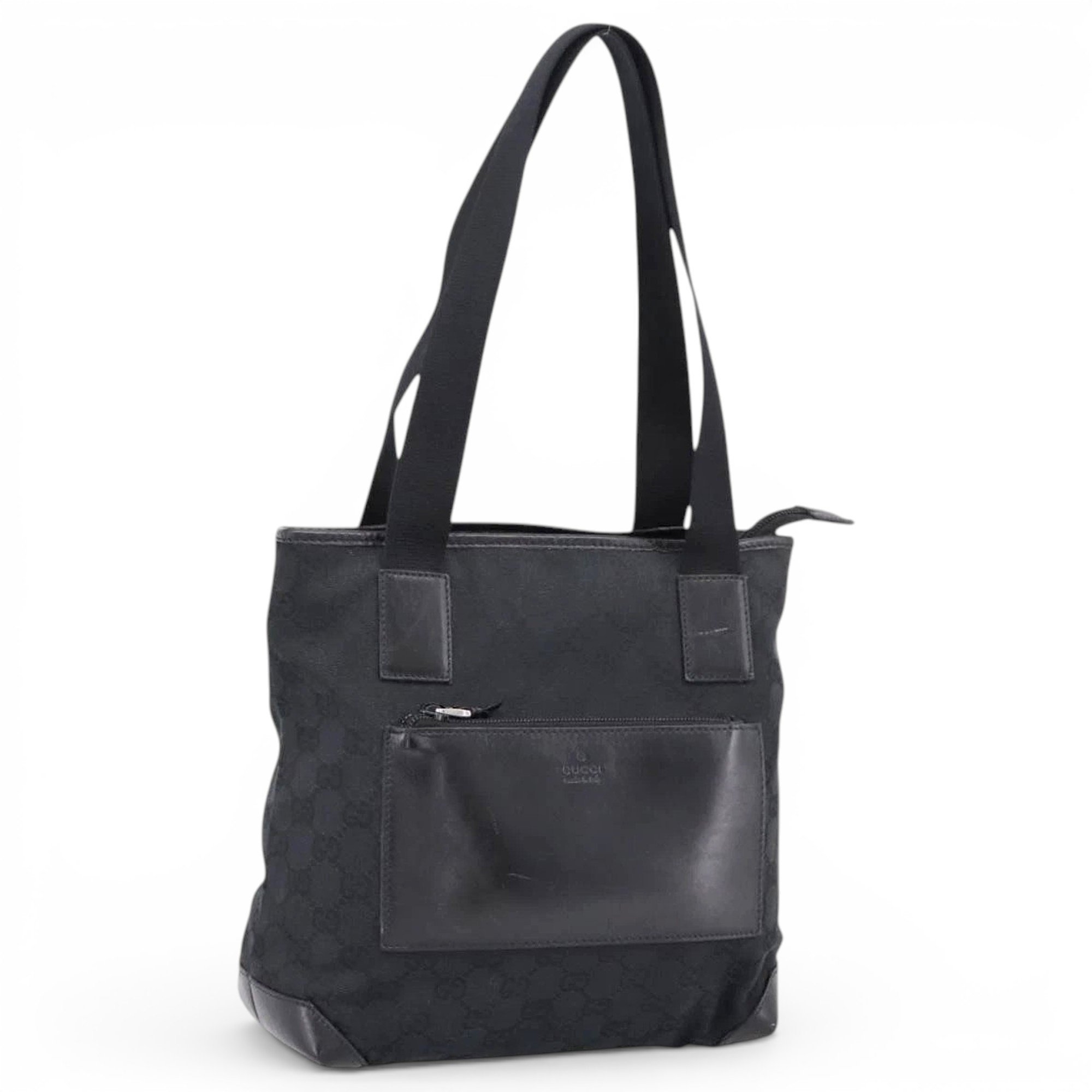 Leather tote