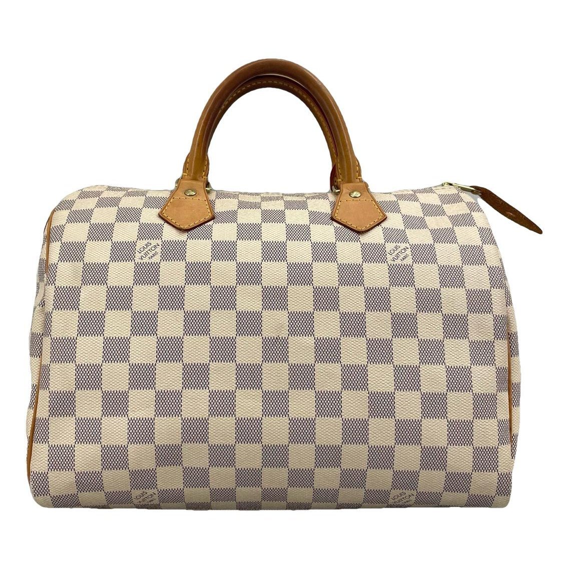 Speedy leather handbag