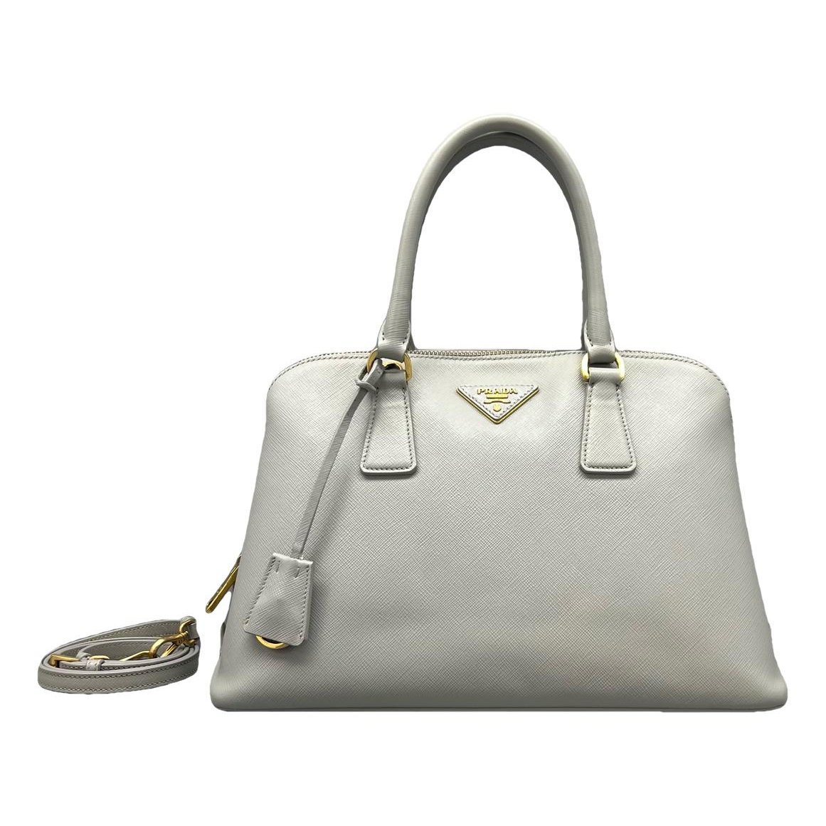 Promenade leather handbag