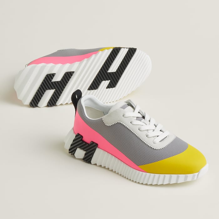 Multicolore Jaune Bouncing Sneaker