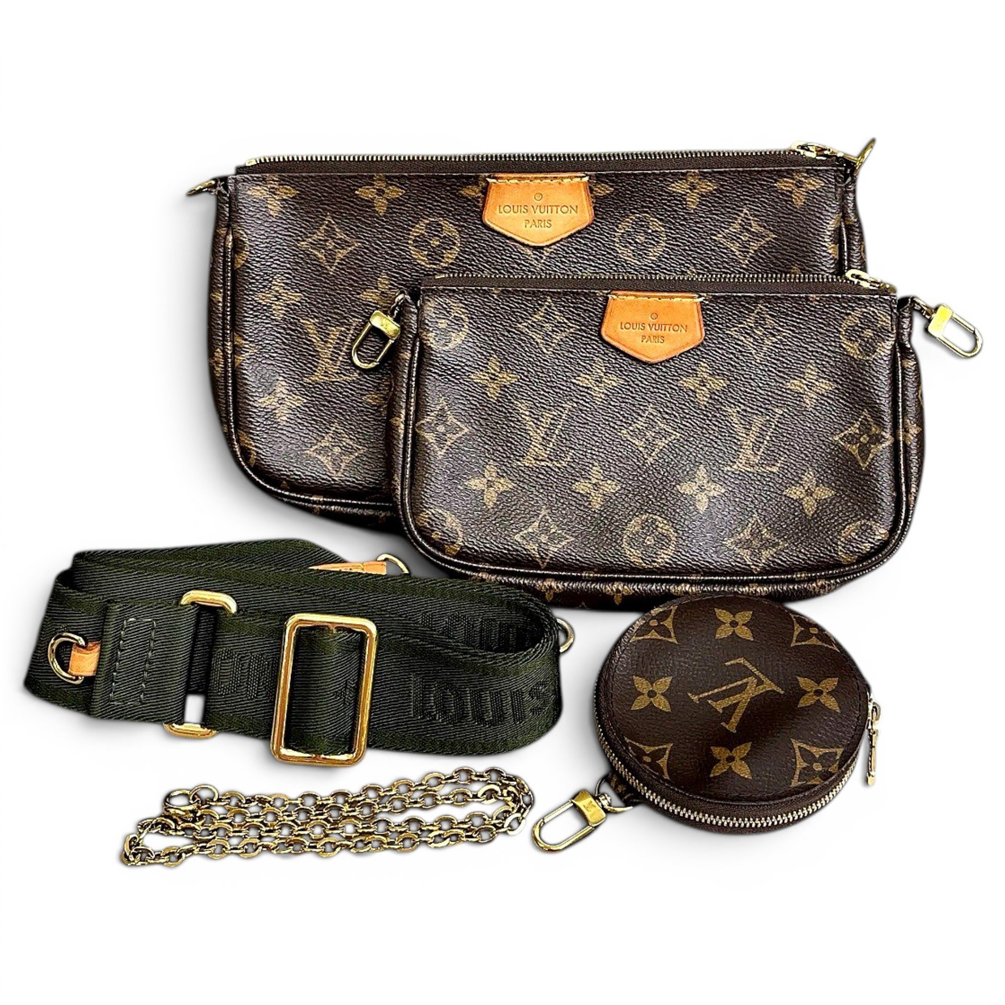 Multi Pochette Accessoires leather handbag
